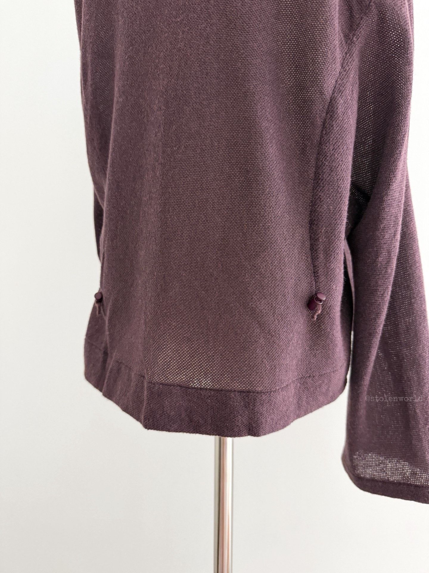 Yohji Yamamoto Yohji Yamamoto Y's Drawstring Top Size L / US 10 / IT 46 - 8 Thumbnail