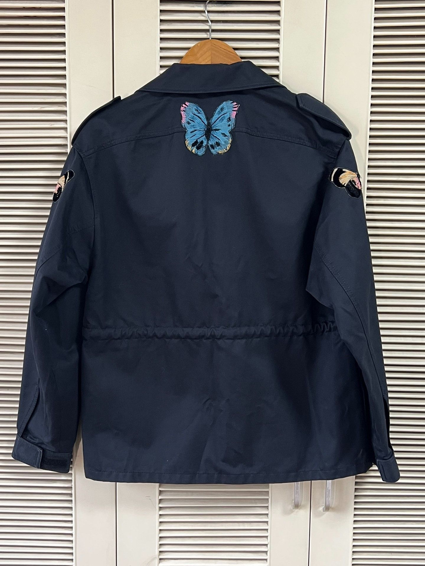 Valentino Valentino Women's Butterfly Embroidery Jacket Size XL / US 12-14 / IT 48-50 - 2 Thumbnail