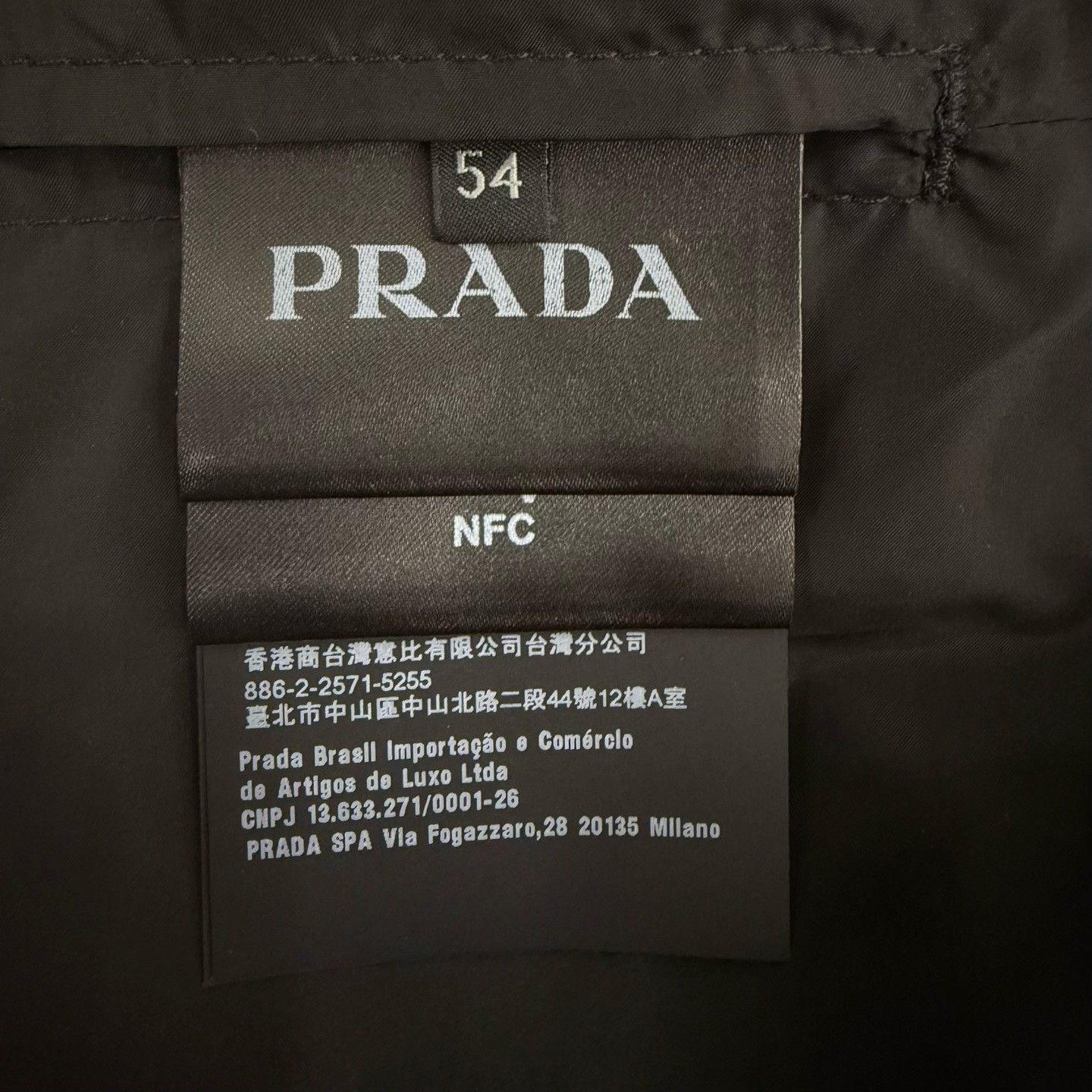 Prada Prada FW24 Metal Triangle Stand Collar Jacket Size US L / EU 52-54 / 3 - 5 Thumbnail