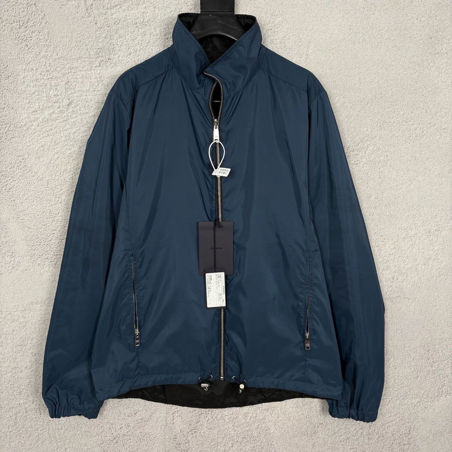 Prada Prada FW24 Metal Triangle Stand Collar Jacket Size US L / EU 52-54 / 3 - 3 Thumbnail