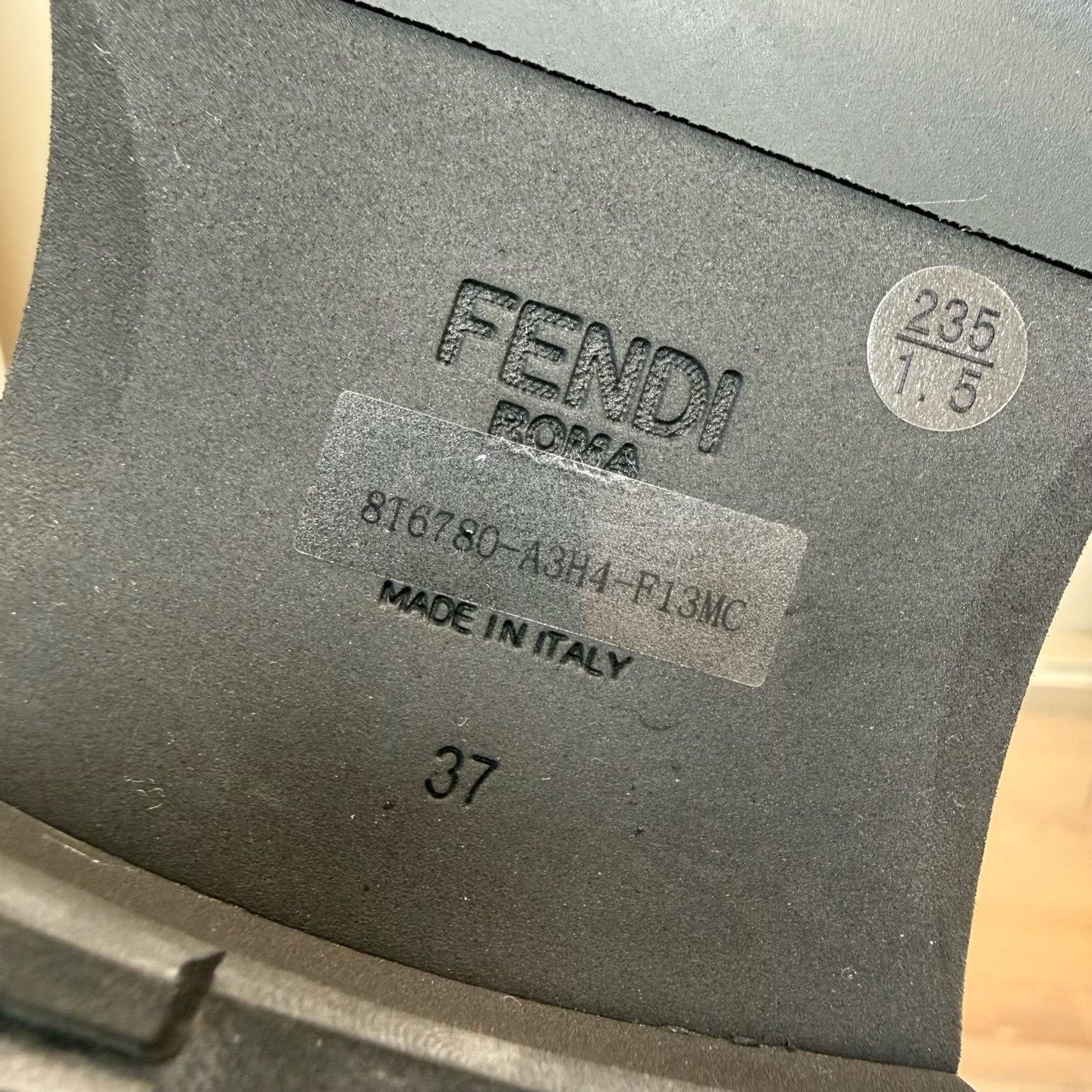 Fendi FENDI Rockoko Monogram Martin Boots Size US 6 / IT 36 - 8 Thumbnail