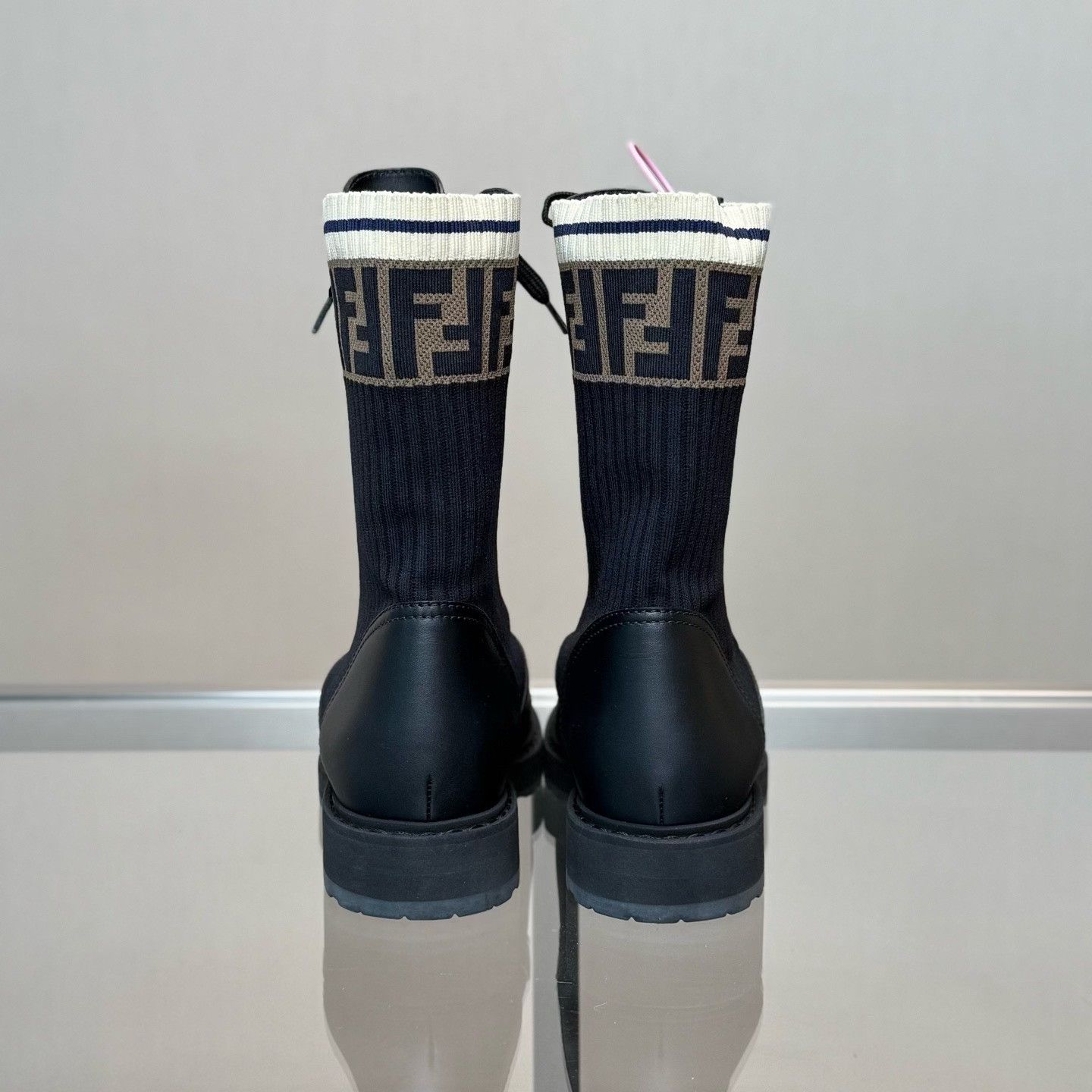 Fendi FENDI Rockoko Monogram Martin Boots Size US 6 / IT 36 - 4 Thumbnail