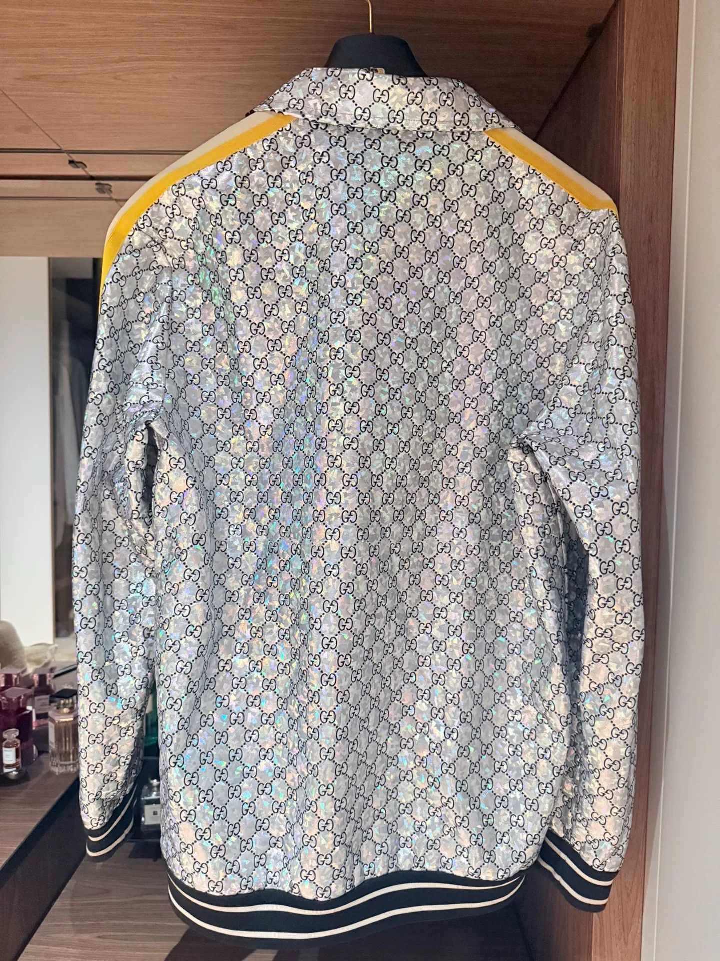 Gucci Gucci Silver Double G Sporty Jacket Size US M / EU 48-50 / 2 - 5 Thumbnail