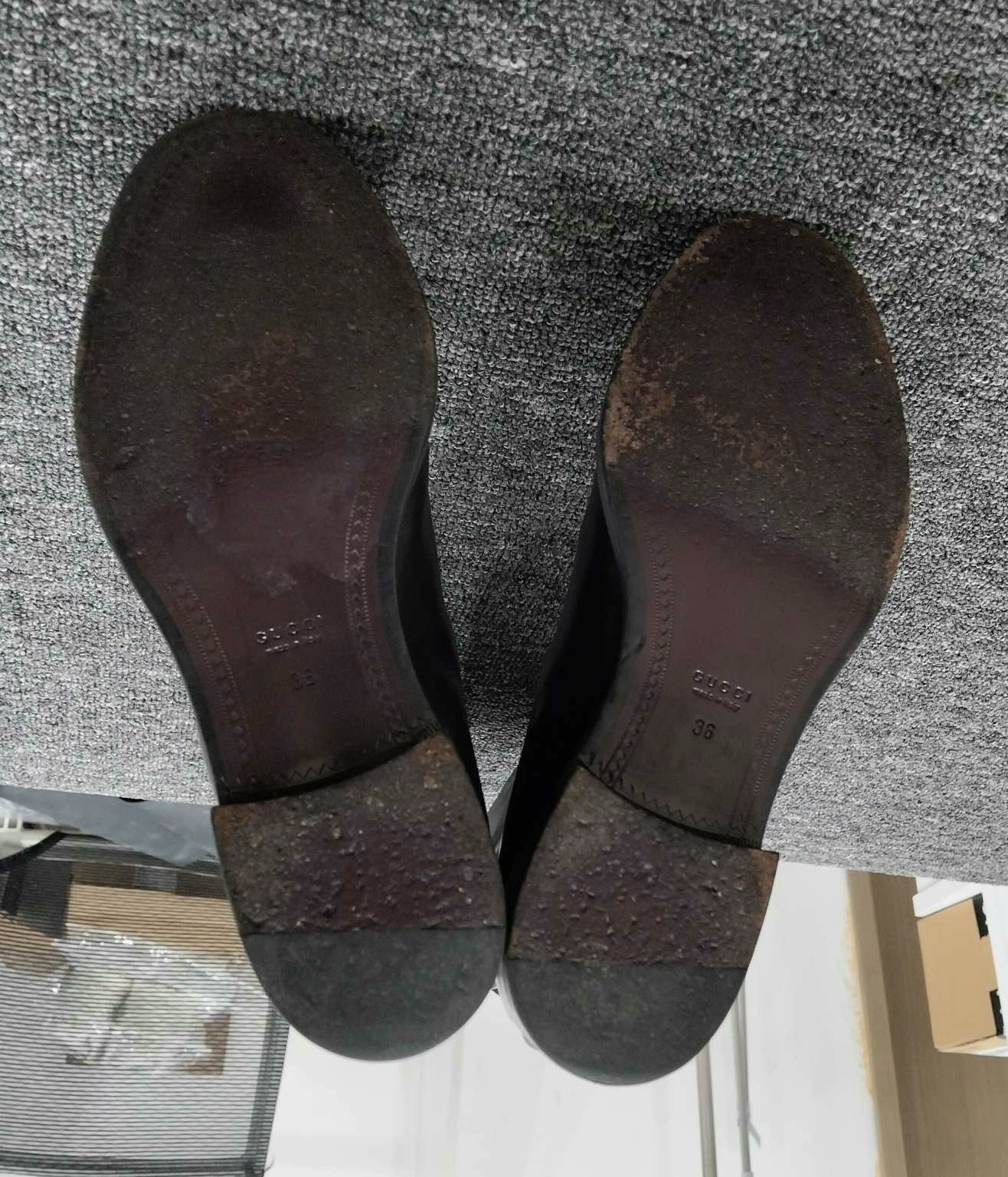 Gucci Gucci Black Knee-High Boots Size 36 Size US 5 / IT 35 - 7 Thumbnail