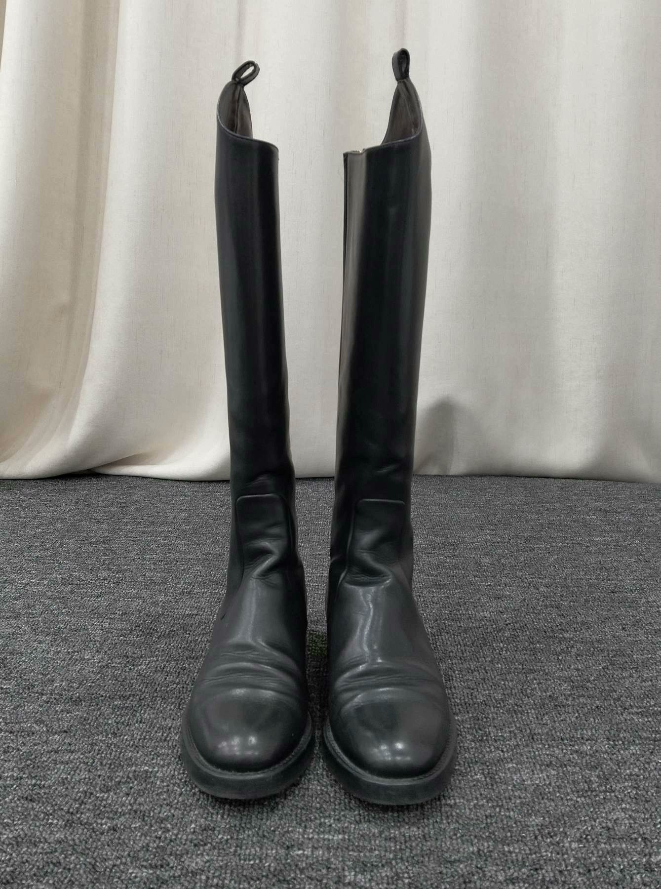 Gucci Gucci Black Knee-High Boots Size 36 Size US 5 / IT 35 - 2 Thumbnail