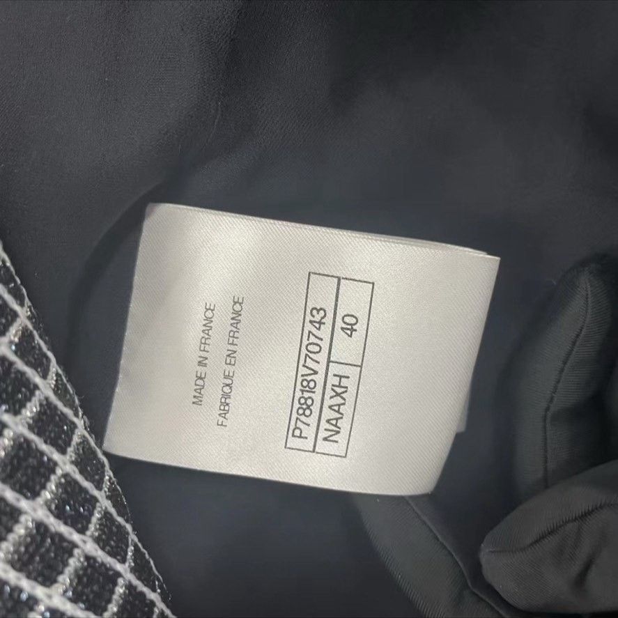 Chanel Chanel Houndstooth Coat Size 40 Size S / US 4 / IT 40 - 4 Thumbnail