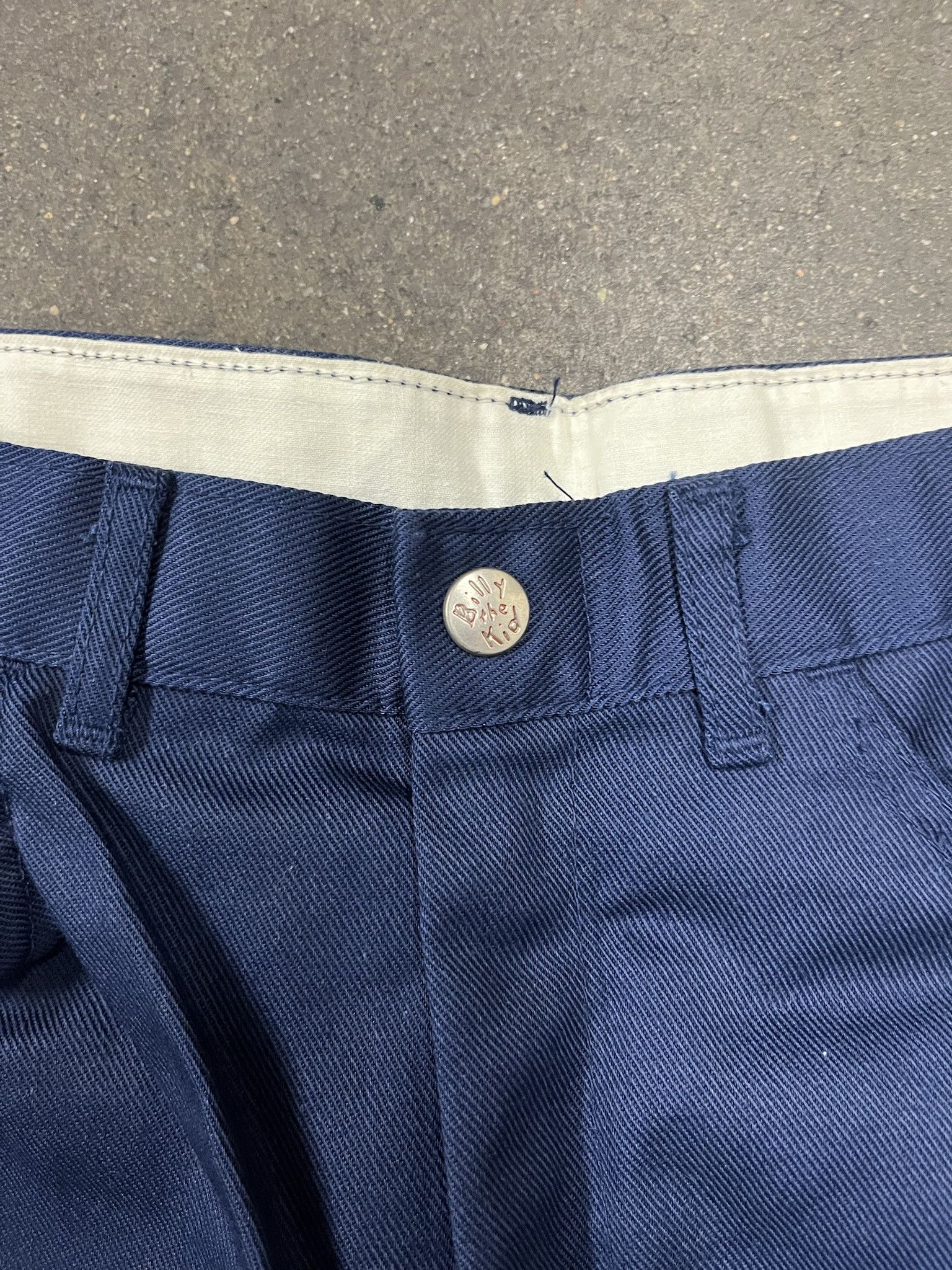Vintage Vintage 1980s Billy the Kid Deadstock Blue Pants Size 29 Size US 39 - 2 Thumbnail