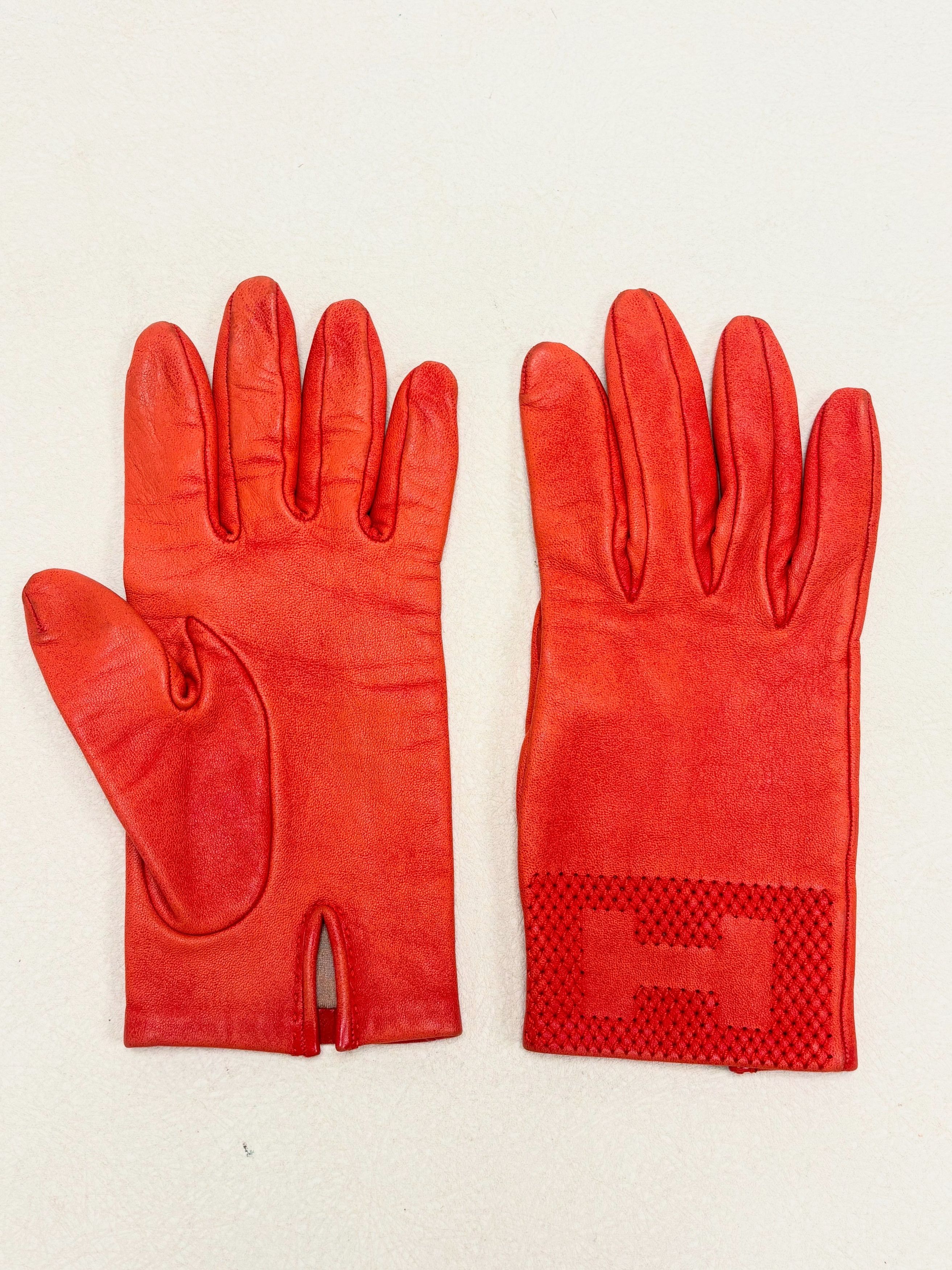 Other HERMÈS Gants en cuir Size ONE SIZE - 7 Thumbnail