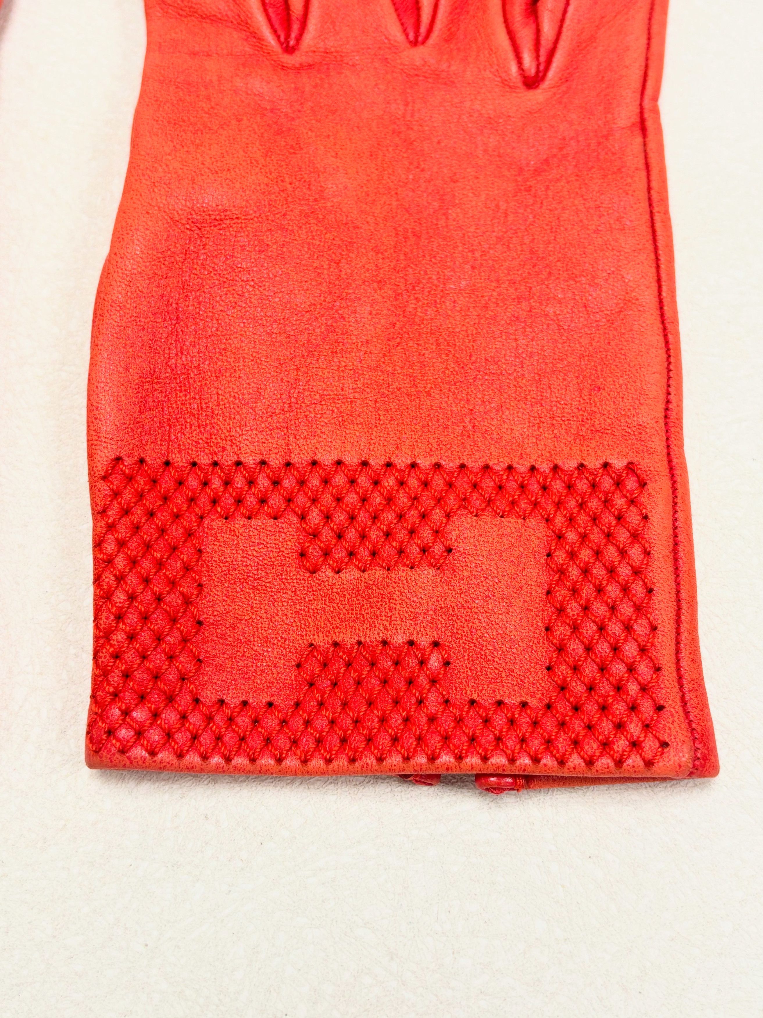 Other HERMÈS Gants en cuir Size ONE SIZE - 8 Thumbnail