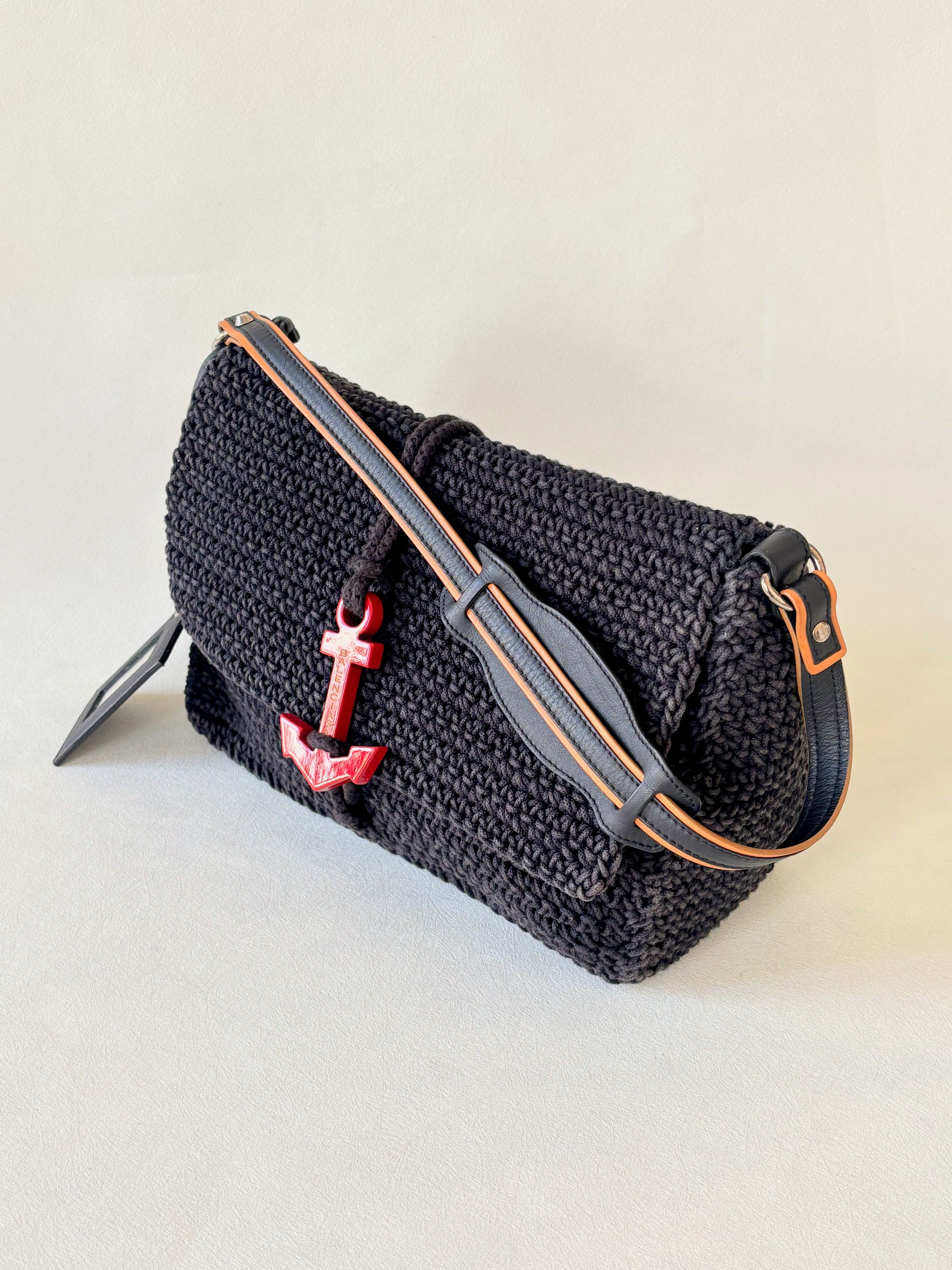 Balenciaga Sac Crochet Ancre Size ONE SIZE - 4 Thumbnail