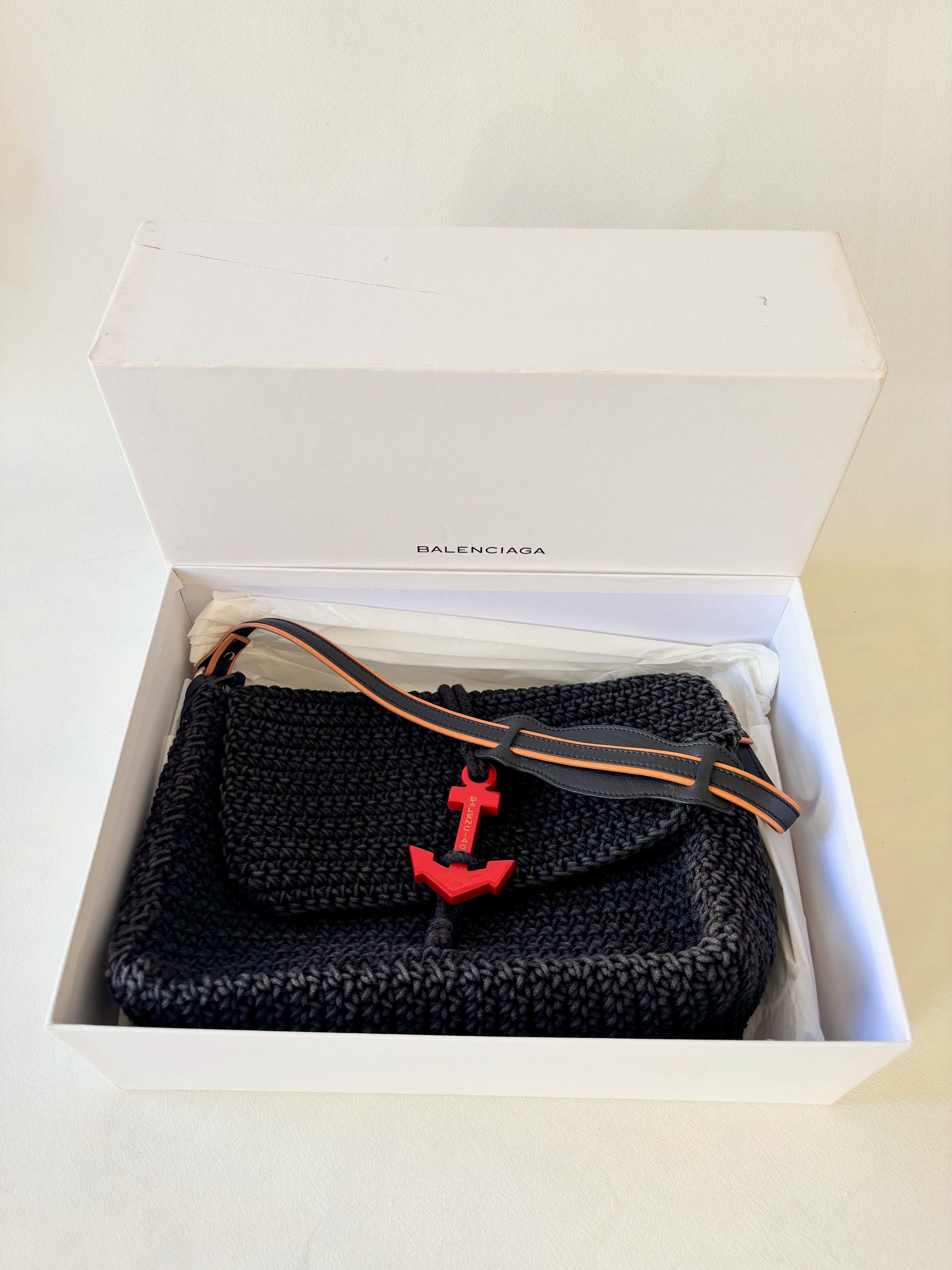 Balenciaga Sac Crochet Ancre Size ONE SIZE - 13 Thumbnail