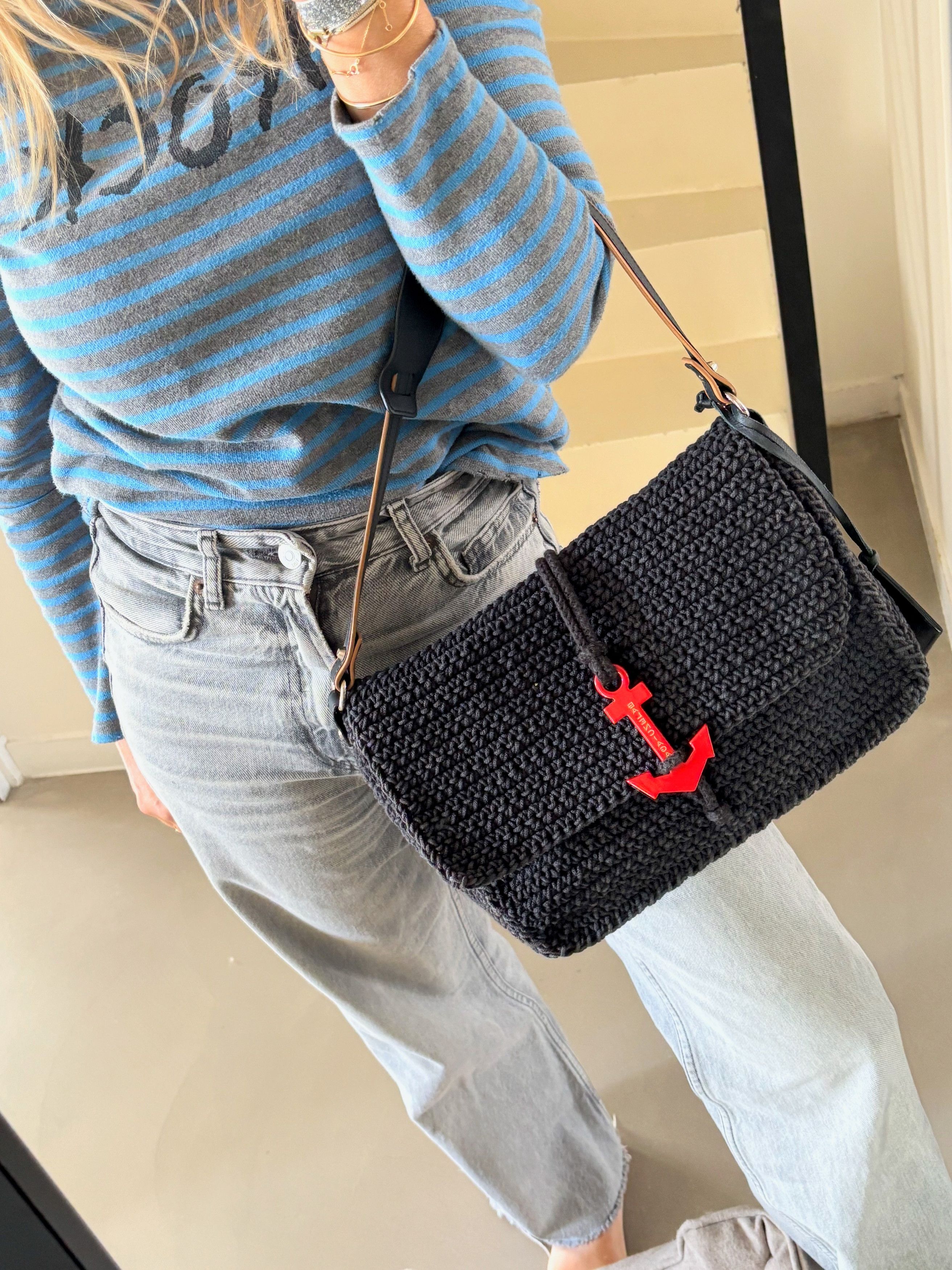 Balenciaga Sac Crochet Ancre Size ONE SIZE - 15 Thumbnail