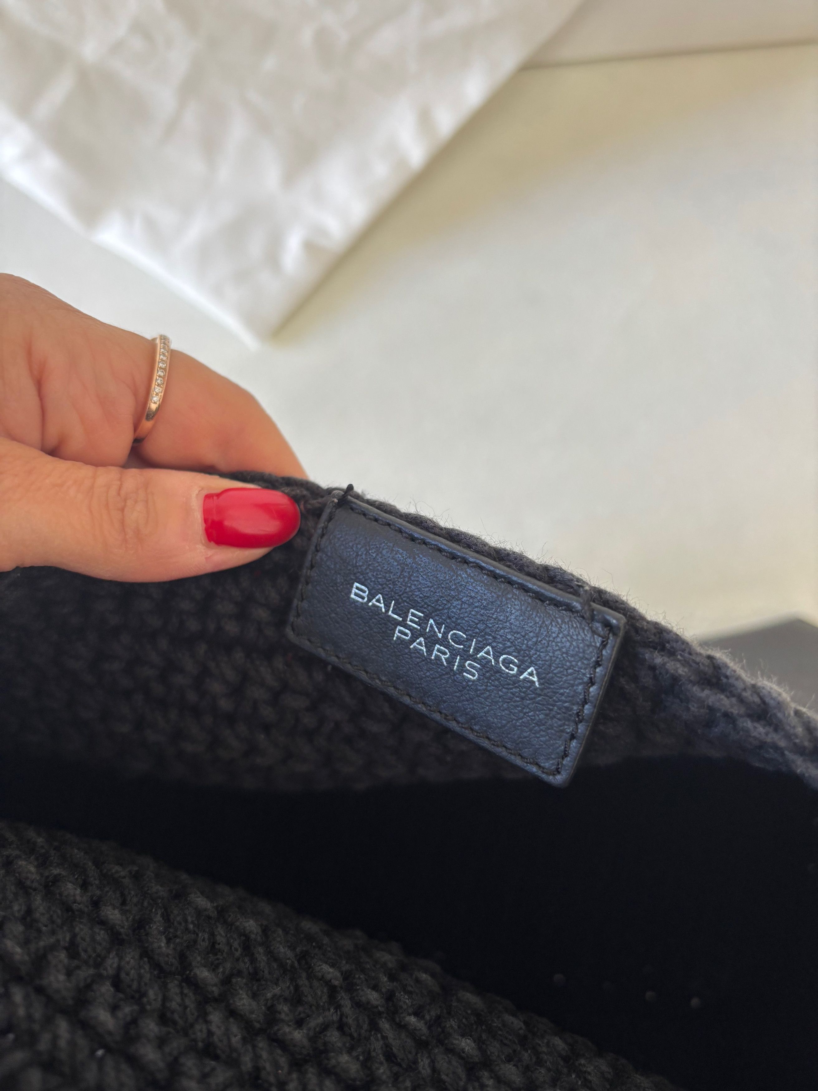 Balenciaga Sac Crochet Ancre Size ONE SIZE - 12 Thumbnail