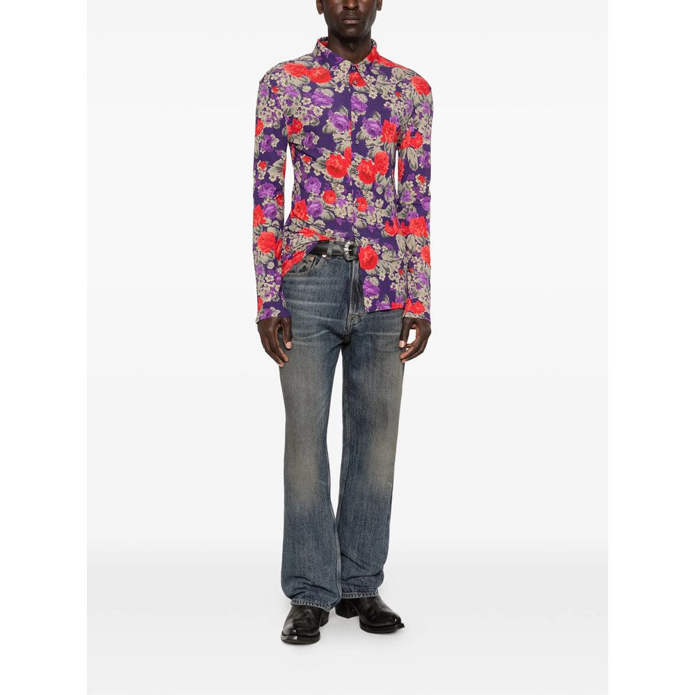 Acne Studios Acne Studios PURPLE Shirts Size US XL / EU 56 / 4 - 4 Thumbnail
