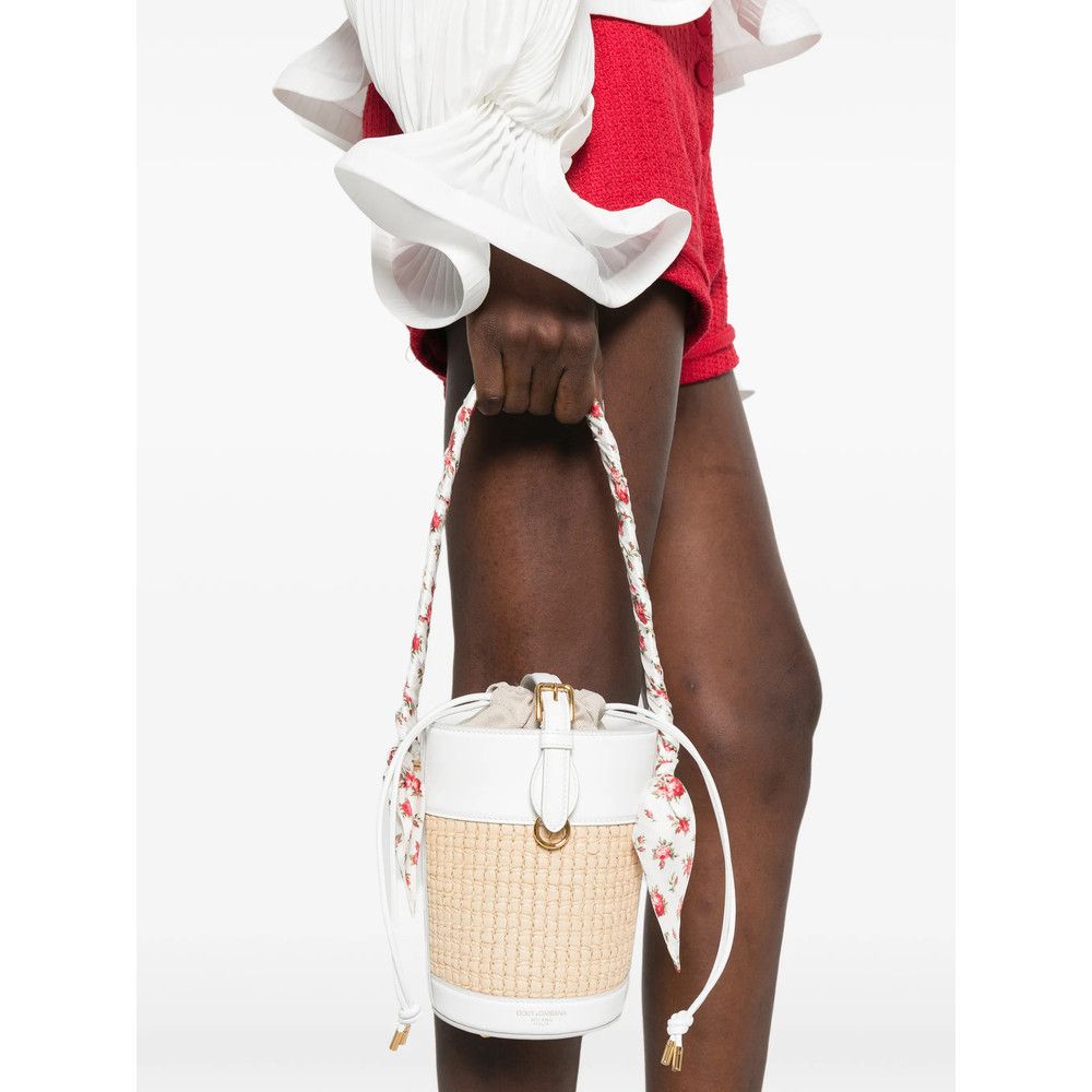 Dolce & Gabbana Dolce & Gabbana NEUTRALS Bucket Bags Size ONE SIZE - 5 Thumbnail