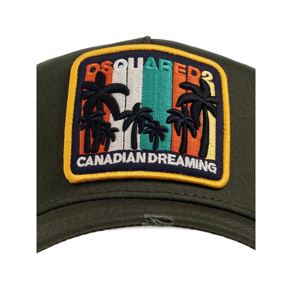Dsquared2 Dsquared2 GREEN Hats Size ONE SIZE - 2 Thumbnail