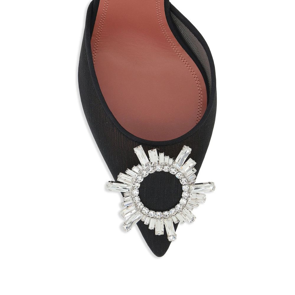 Amina Muaddi Amina Muaddi BLACK Pumps Size US 6.5 / IT 36.5 - 2 Thumbnail