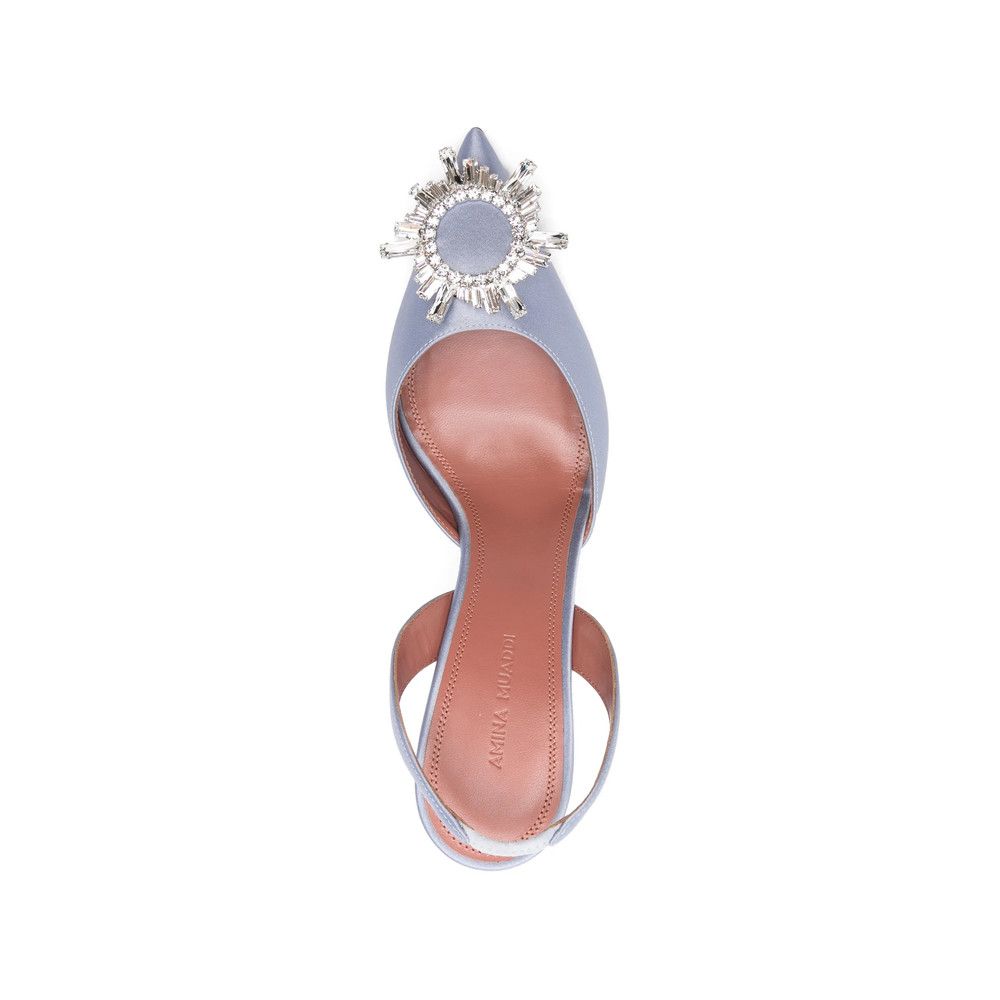 Amina Muaddi Amina Muaddi PURPLE Boots Size US 7.5 / IT 37.5 - 4 Thumbnail