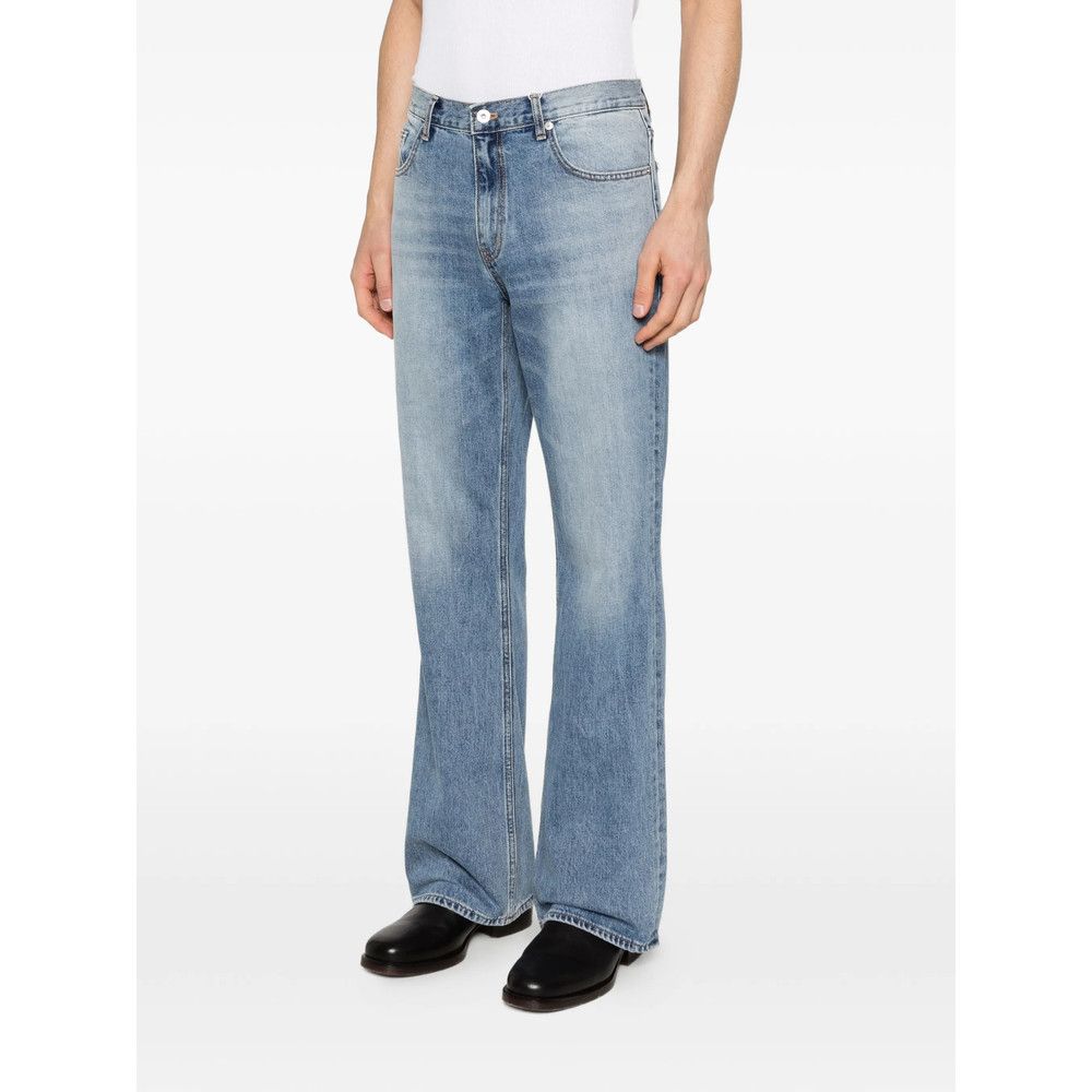 TONYWACK Tonywack BLUE Denim - Wide-Leg Jeans Size US 30 / EU 46 - 2 Thumbnail