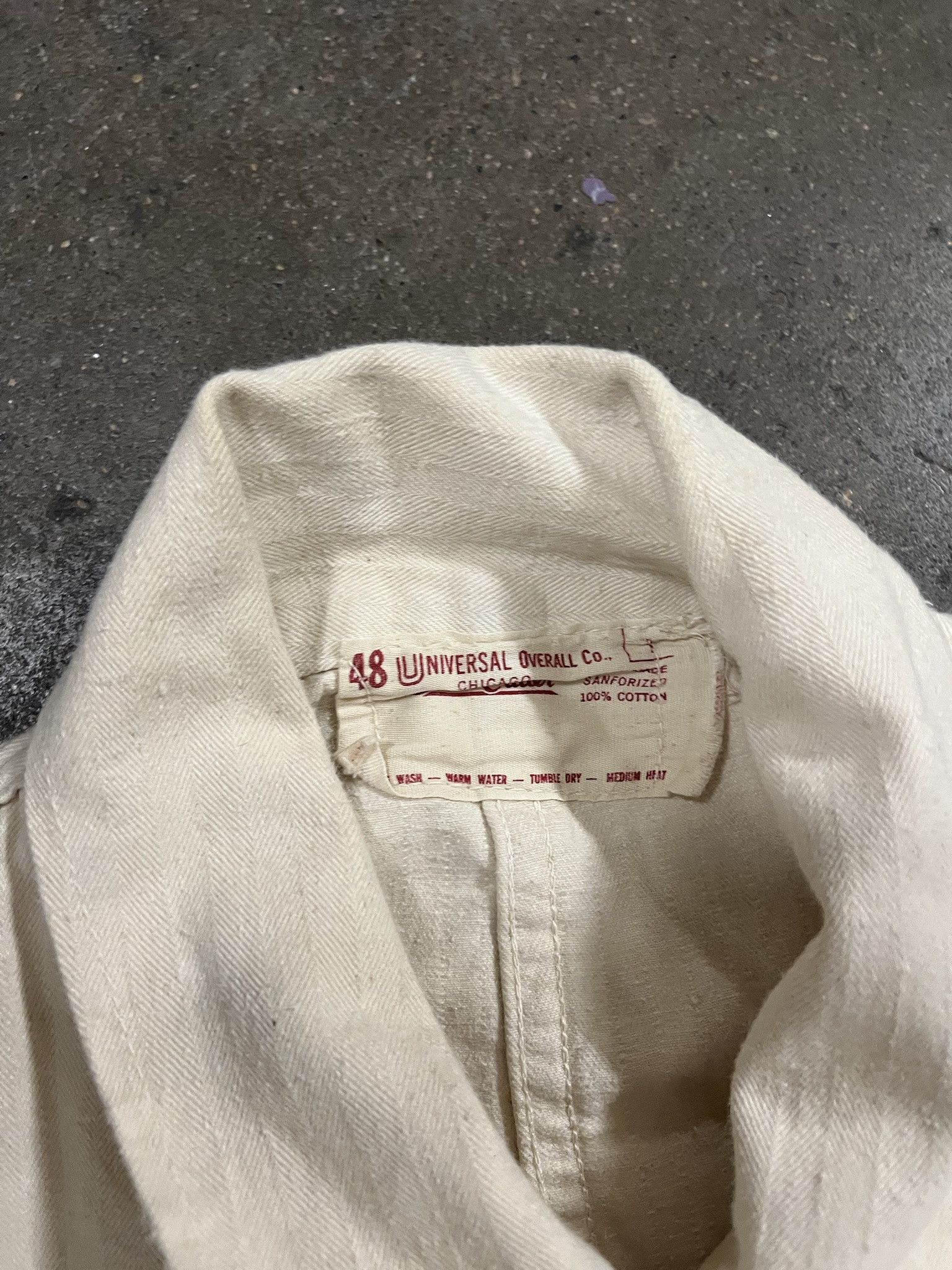 Vintage Vintage 1960s Herringbone Lab Coat Size S Size US S / EU 44-46 / 1 - 4 Thumbnail
