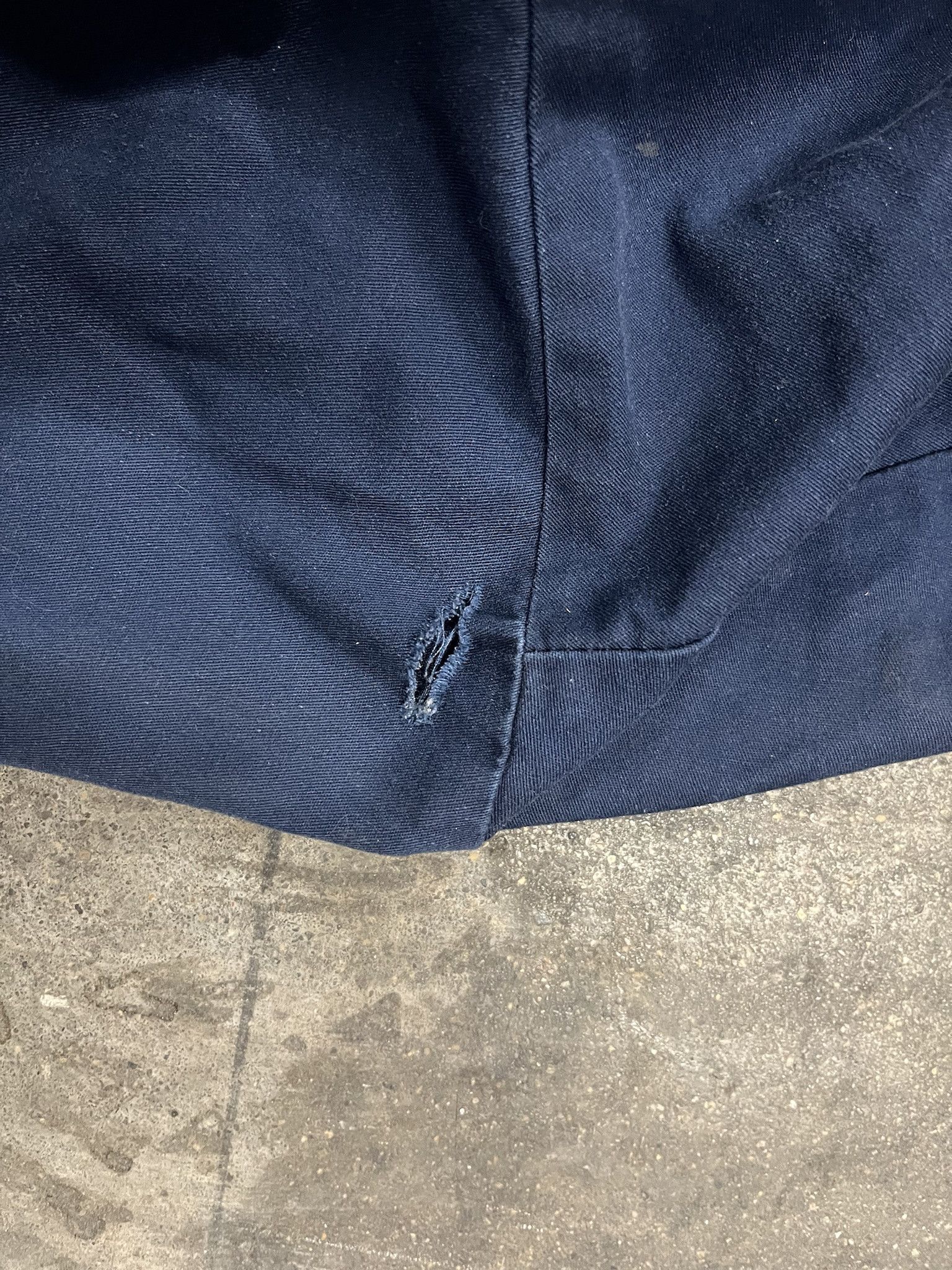 Vintage Vintage 1980s Military US Navy Blue Coverall Jump Suit Size M Size US 35 - 5 Thumbnail
