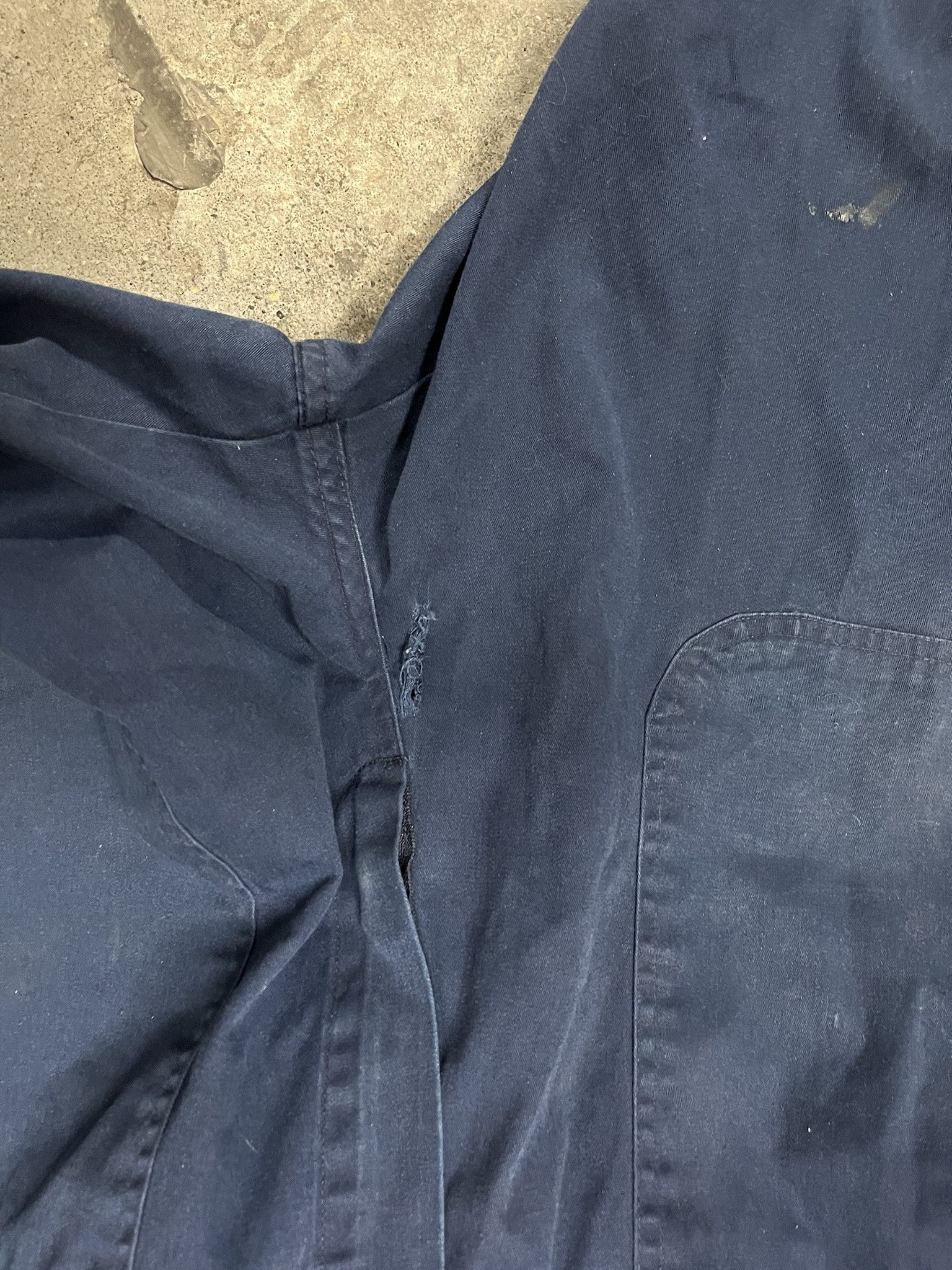 Vintage Vintage 1980s Military US Navy Blue Coverall Jump Suit Size M Size US 35 - 6 Thumbnail