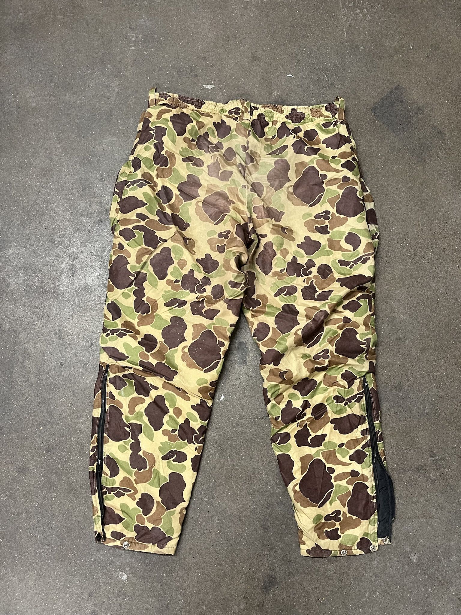 Carhartt × Vintage Vintage 1970s/1980s Stearns Duck Camo Water Resistant Snow Pants Size 42 Size US XL / EU 56 / 4 - 5 Thumbnail