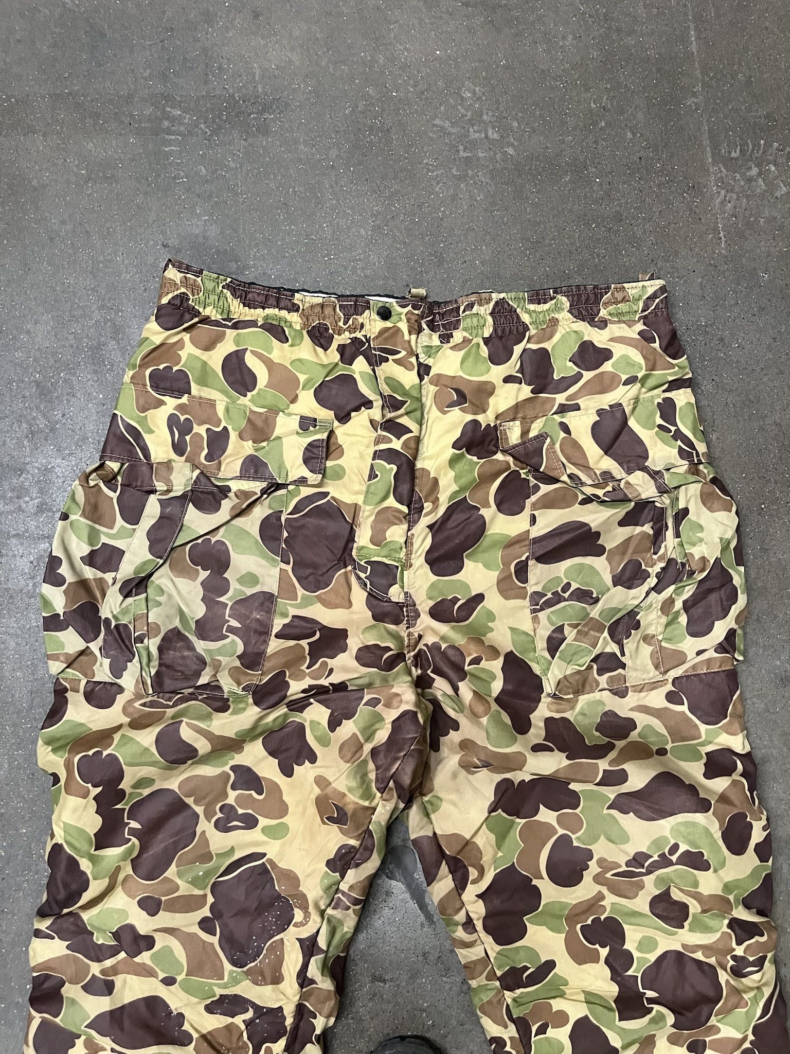 Carhartt × Vintage Vintage 1970s/1980s Stearns Duck Camo Water Resistant Snow Pants Size 42 Size US XL / EU 56 / 4 - 2 Thumbnail