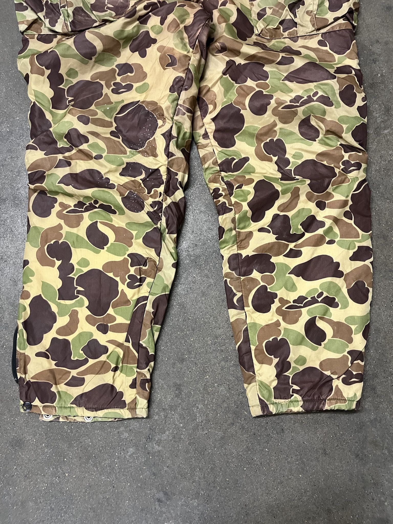 Carhartt × Vintage Vintage 1970s/1980s Stearns Duck Camo Water Resistant Snow Pants Size 42 Size US XL / EU 56 / 4 - 3 Thumbnail