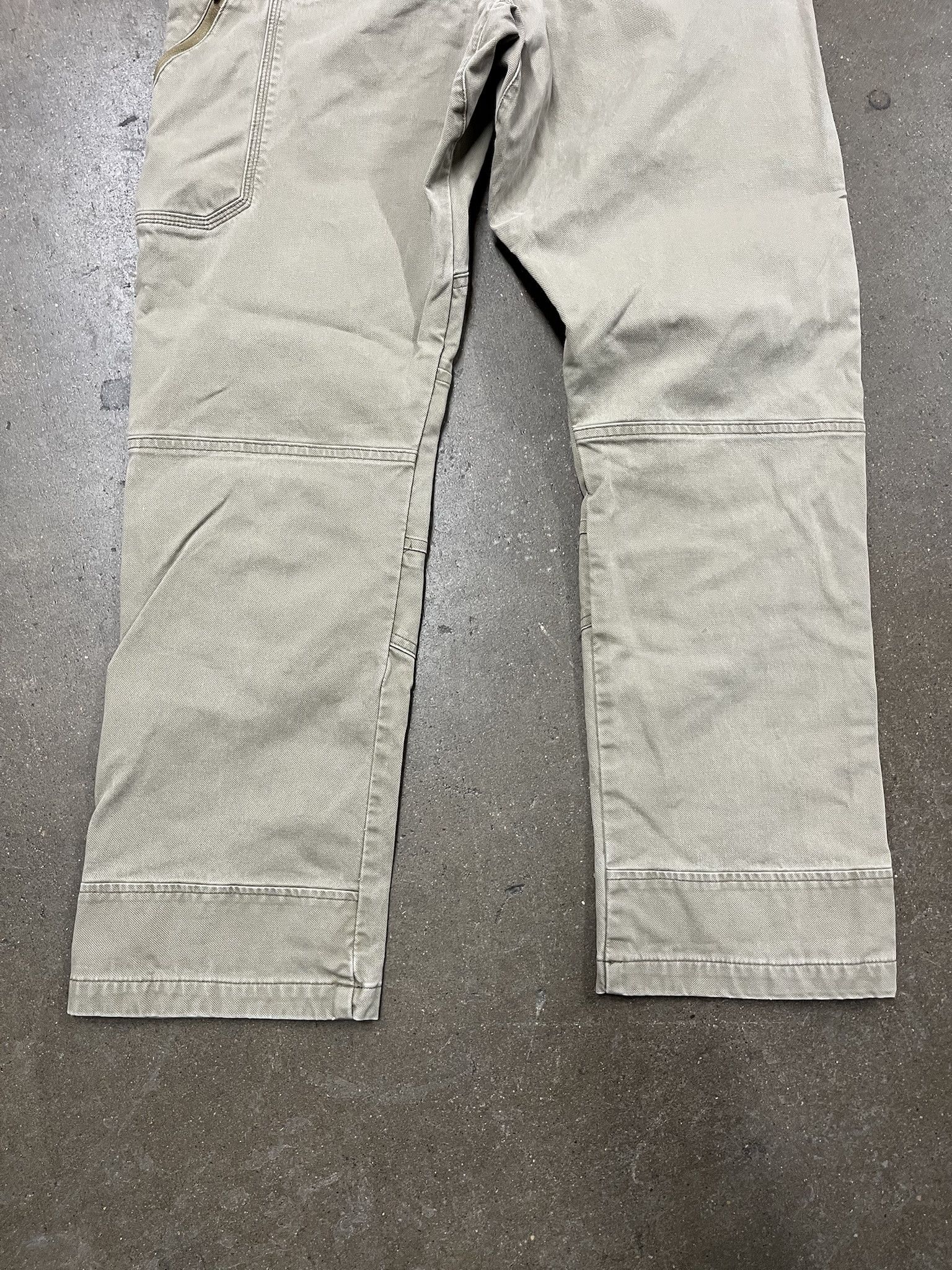 Carhartt Vintage 90s Wrangler Canvas Double Knee Work pants Size 36 Size US 36 / EU 52 - 7 Thumbnail