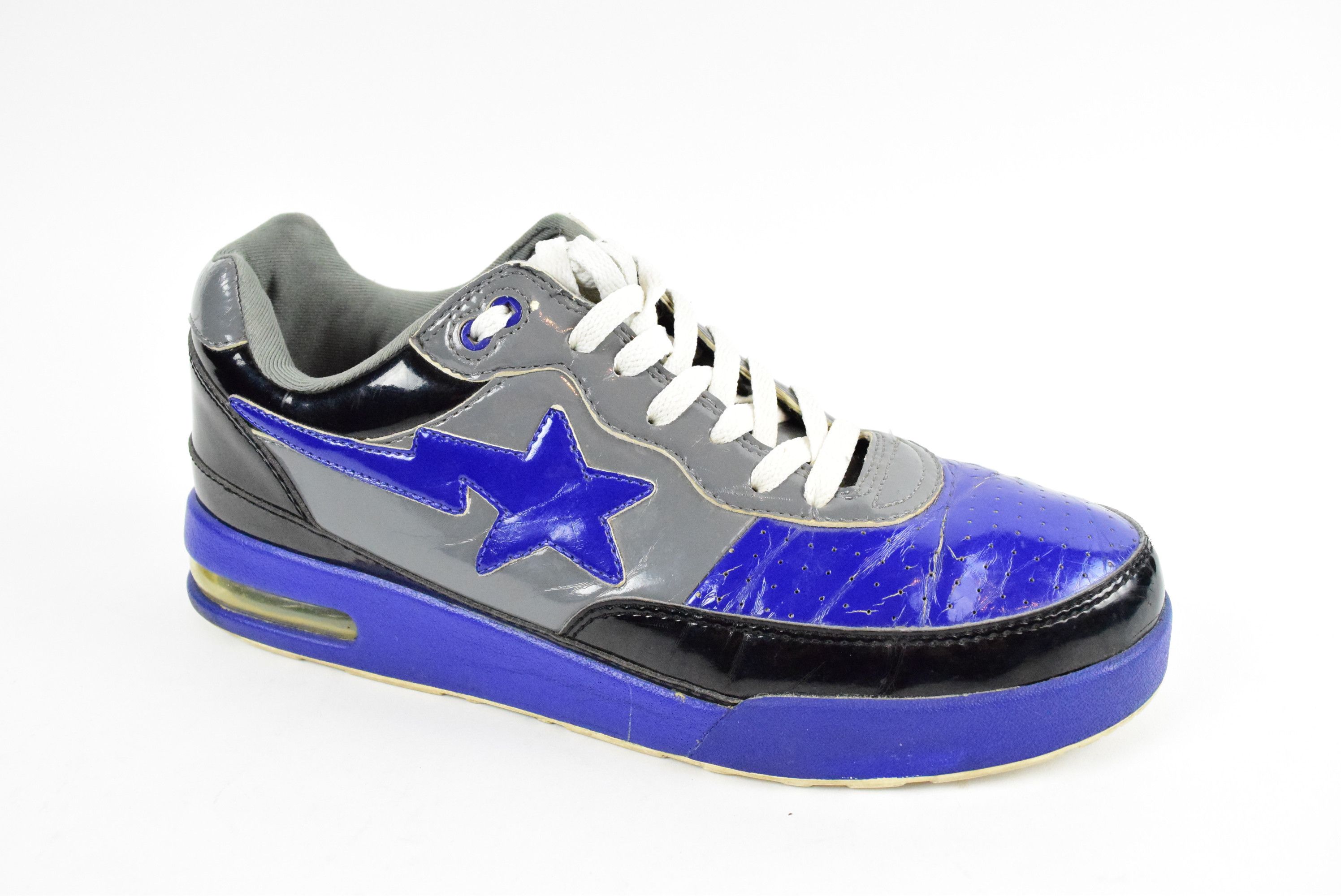 Bape Bape OG Bapesta Roadsta - Black / Blue | Grailed