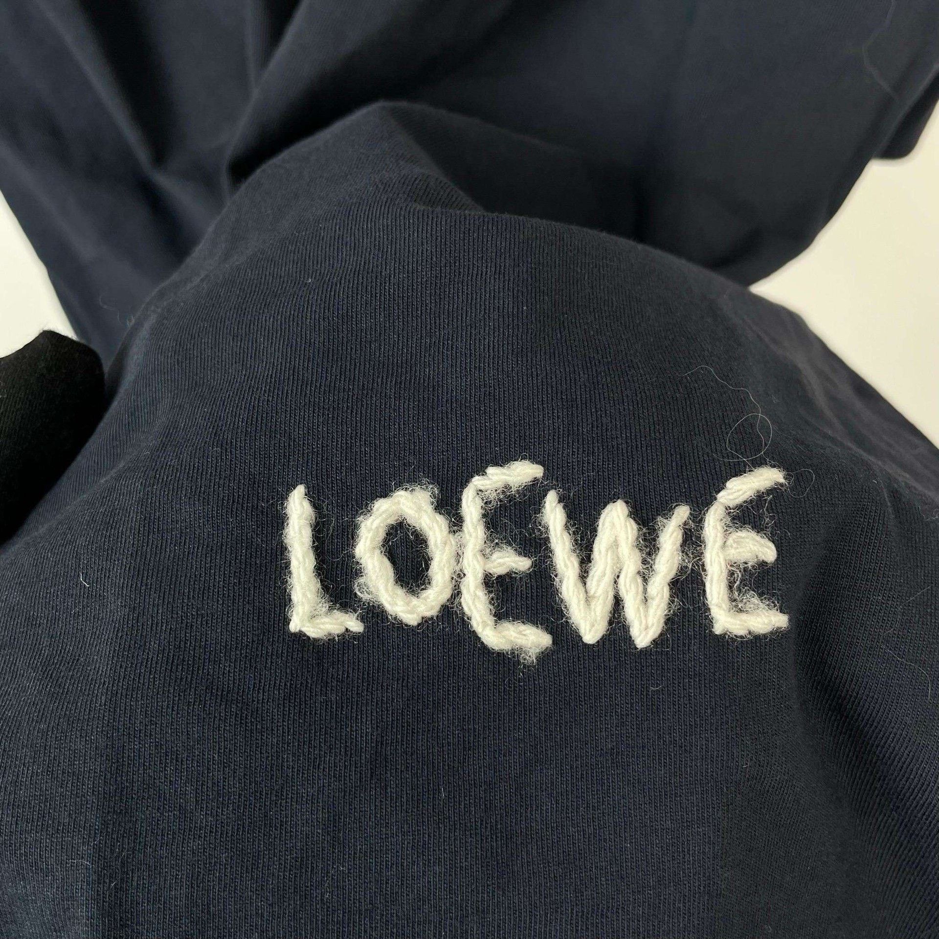 Loewe Loewe Logo Black Short-Sleeve T-Shirt Size US M / EU 48-50 / 2 - 6 Thumbnail