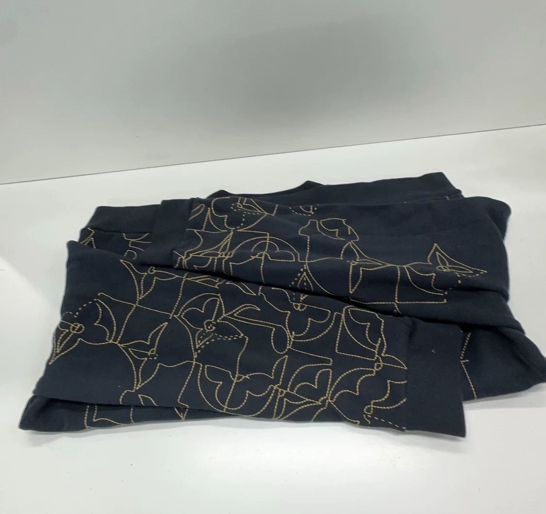 Louis Vuitton Louis Vuitton FW22 Logo Print Pullover Hoodie Size US XXL / EU 58 / 5 - 5 Thumbnail