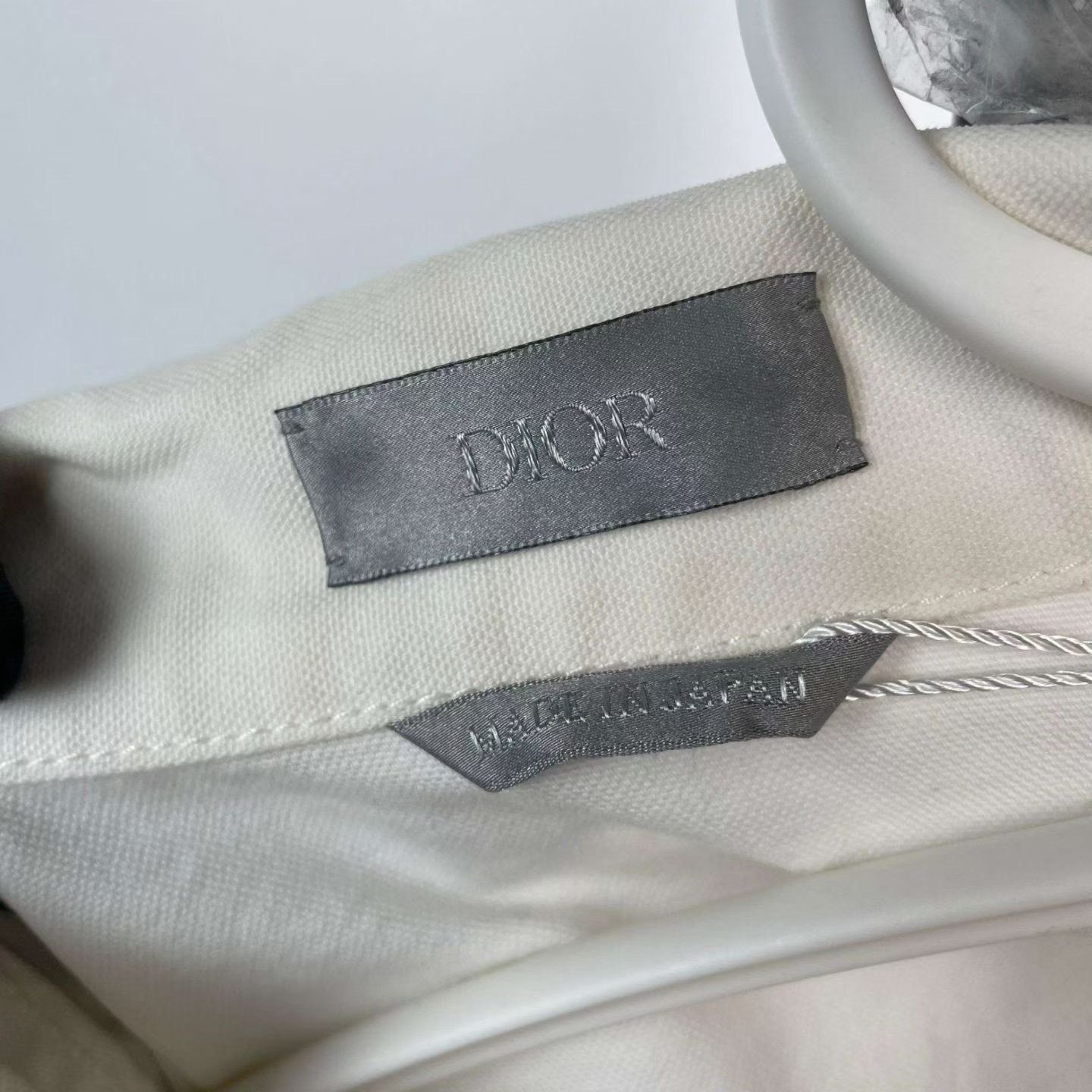 Dior Dior Homme White Splatter Paint Overshirt Size US L / EU 52-54 / 3 - 6 Thumbnail