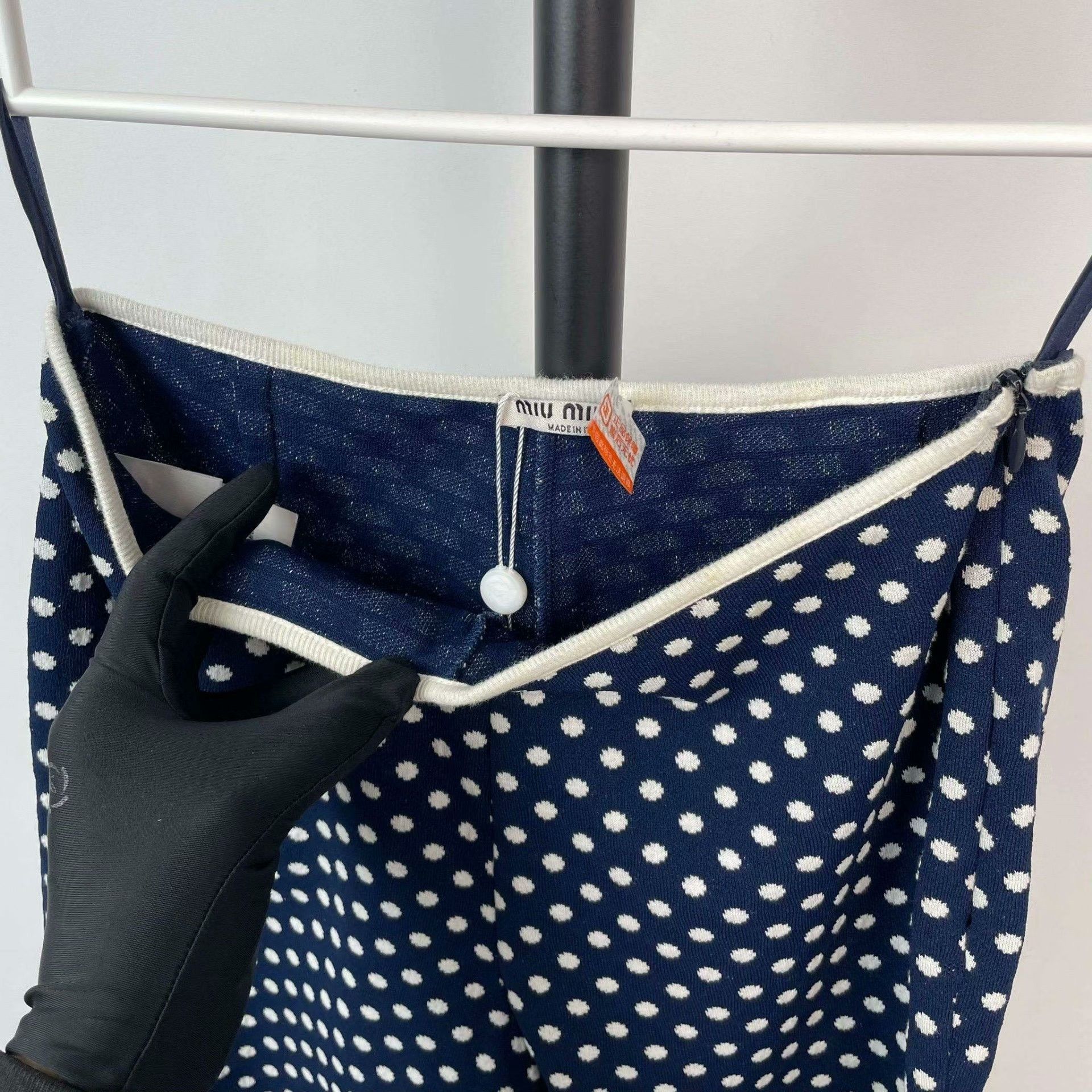 Miu Miu Miu Miu Knitted Polka Dot Pants Size 38" / US 16 / IT 52 - 3 Thumbnail