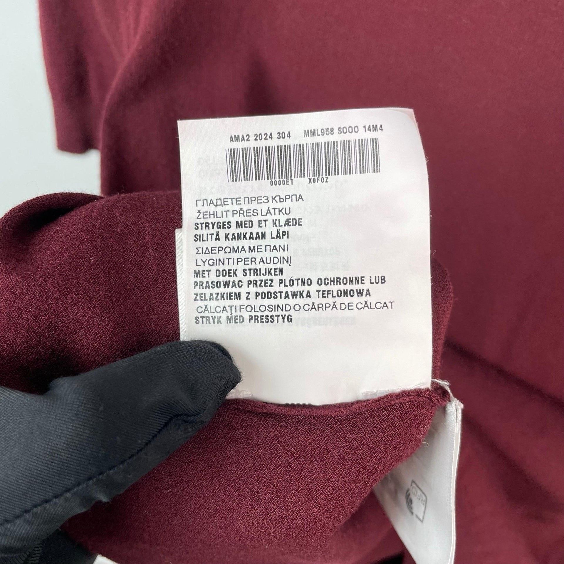Miu Miu Miumiu Red Round-Neck Short-Sleeve Knit Top Size S / US 4 / IT 40 - 8 Thumbnail