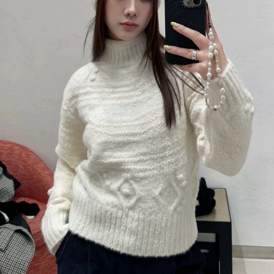 Chanel Chanel Ski Series High-Neck Wool Sweater Size XS / US 0-2 / IT 36-38 - 8 Thumbnail