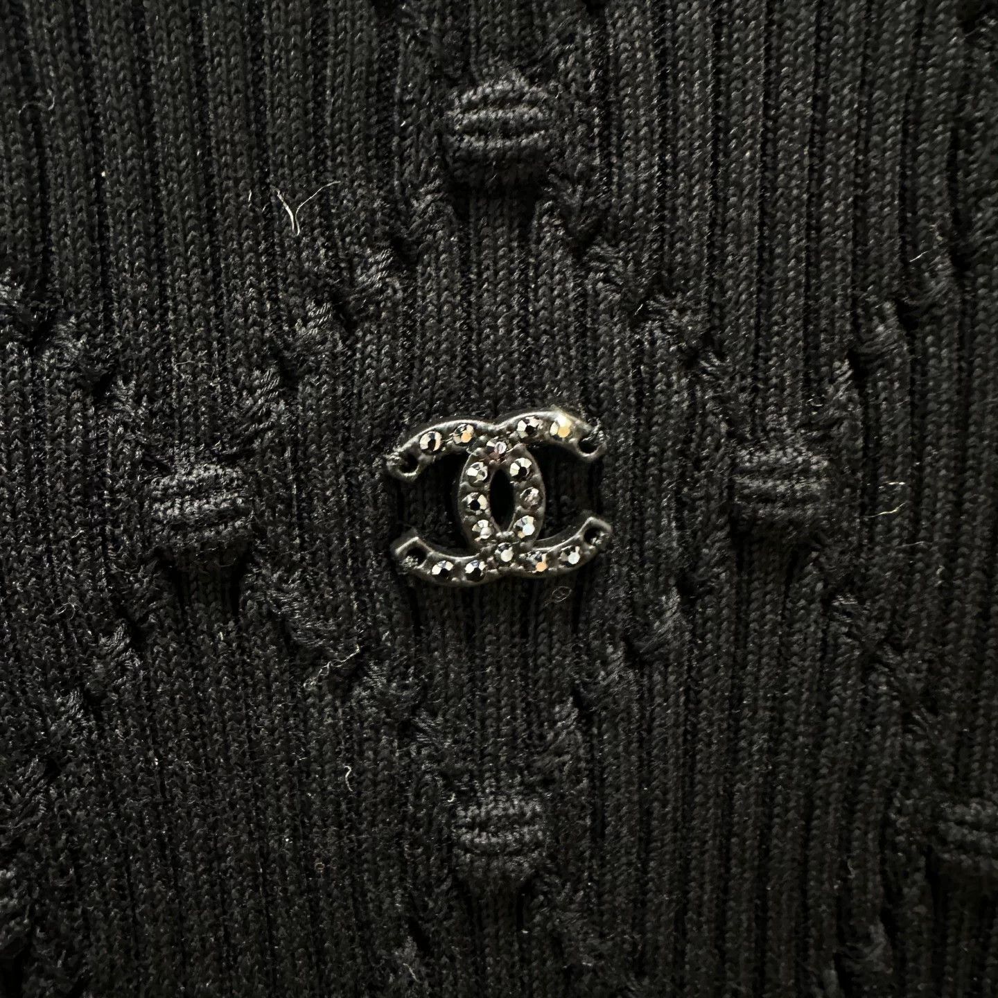 Chanel Chanel Knit Turtleneck Diamond Logo Slim Size XS / US 0-2 / IT 36-38 - 6 Thumbnail