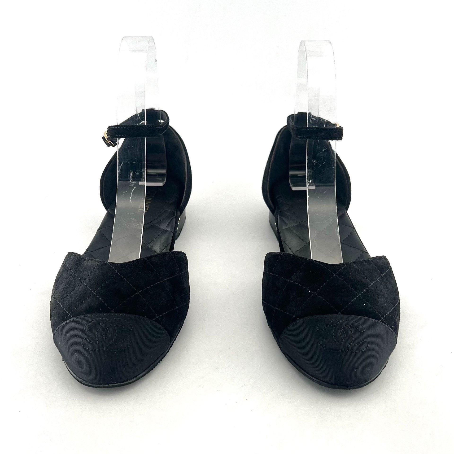 Chanel Chanel Pointed Toe Ankle Strap Sandals Size US 5 / IT 35 - 2 Thumbnail