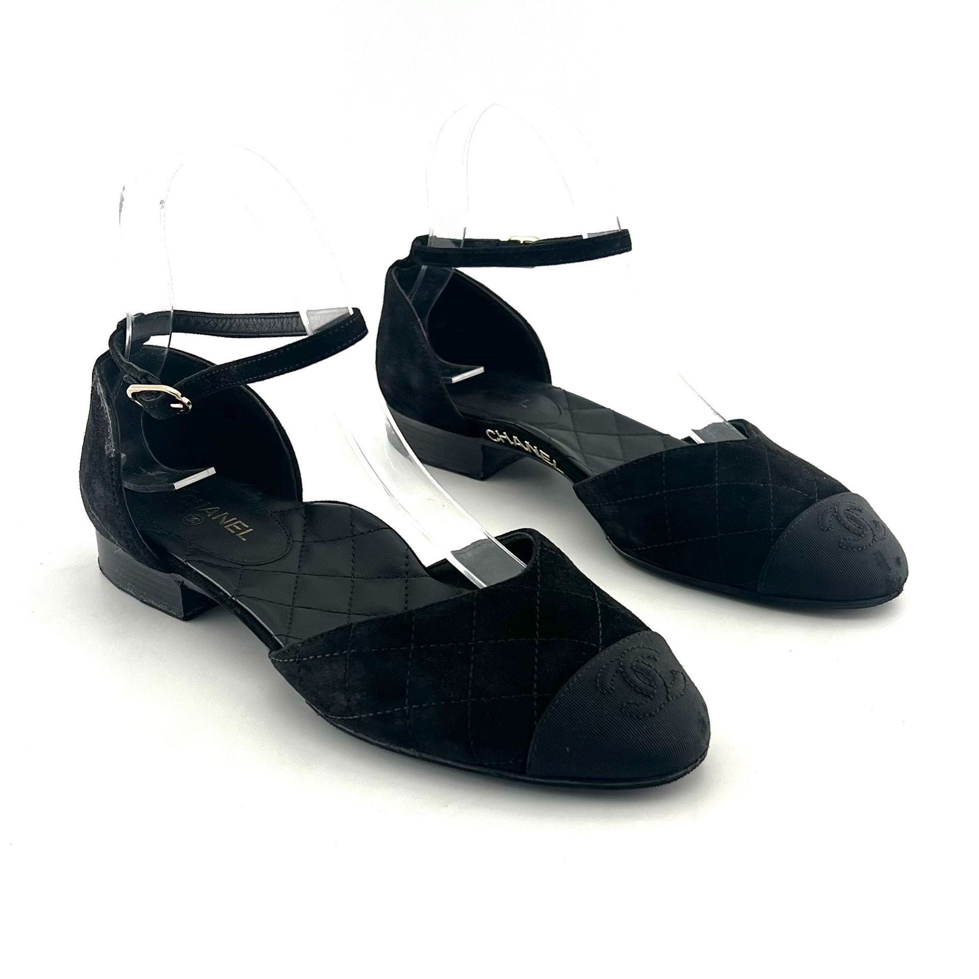 Chanel Chanel Pointed Toe Ankle Strap Sandals Size US 5 / IT 35 - 3 Thumbnail