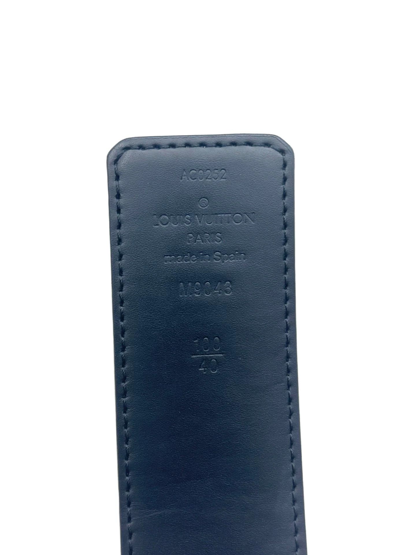 Louis Vuitton LV Initiales Monogram Leather Belt Size ONE SIZE - 8 Thumbnail