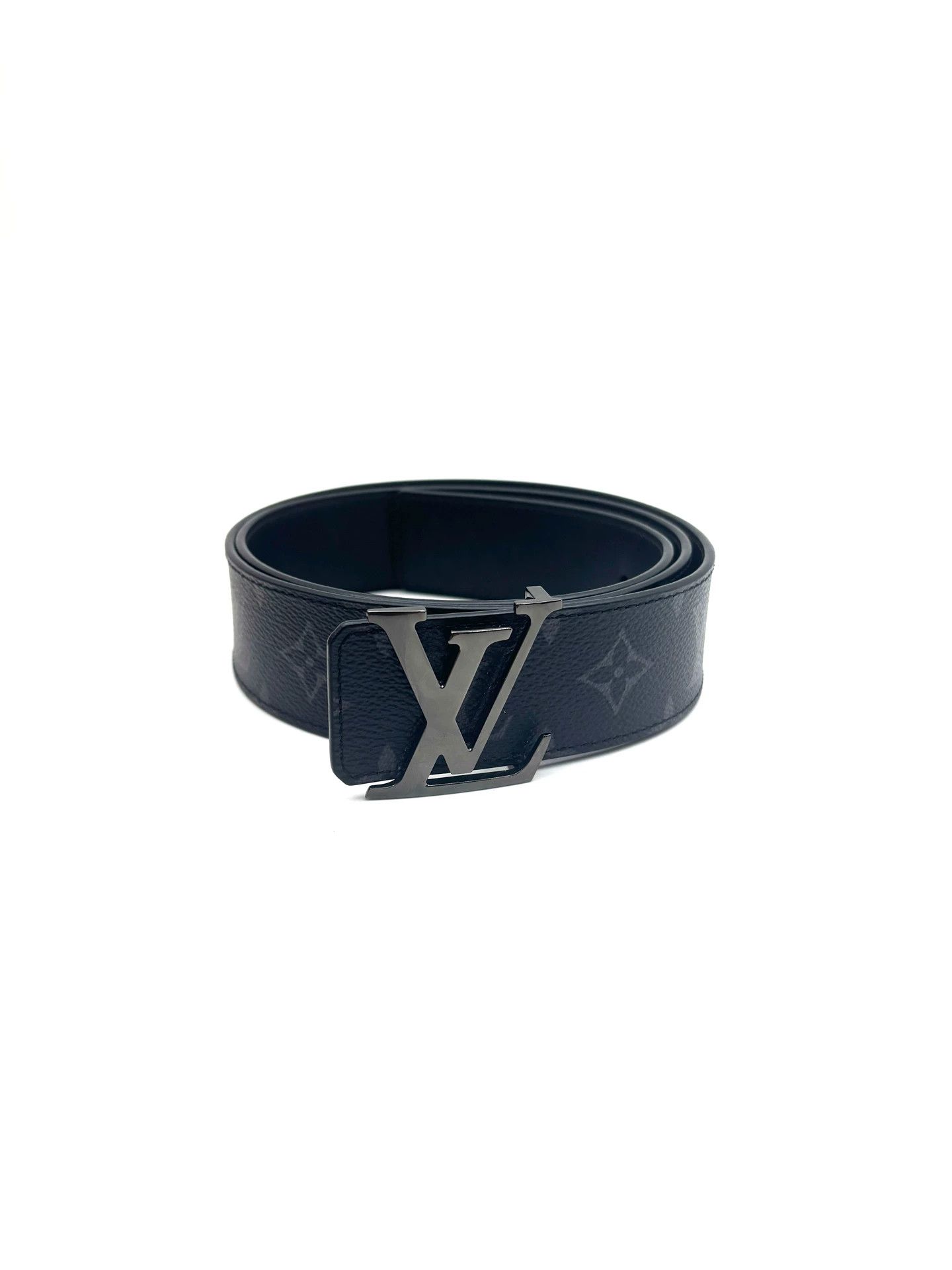 Louis Vuitton LV Initiales Monogram Leather Belt Size ONE SIZE - 5 Thumbnail