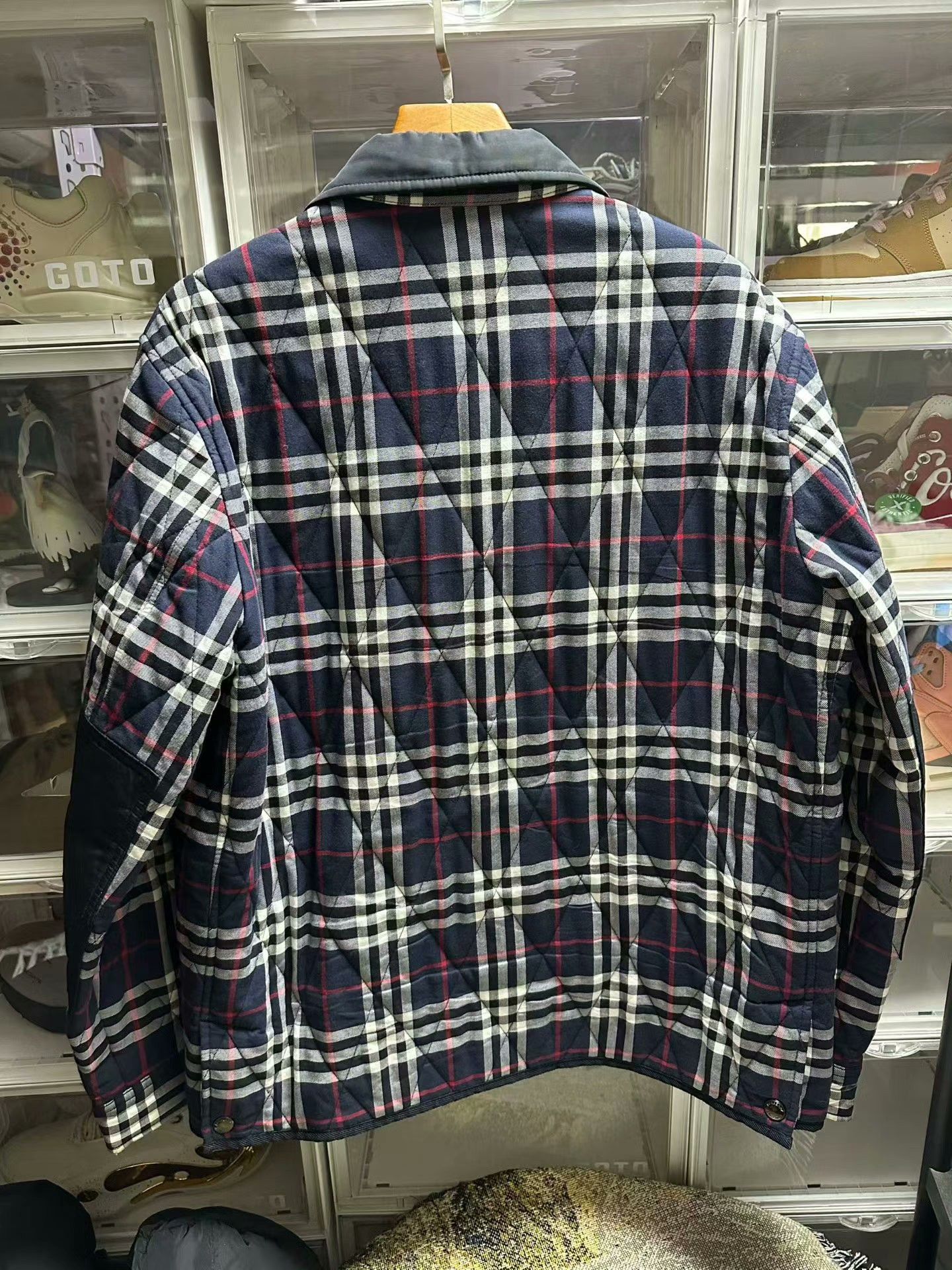 Burberry Burberry Men's Checkered Cotton Jacket Size US L / EU 52-54 / 3 - 2 Thumbnail