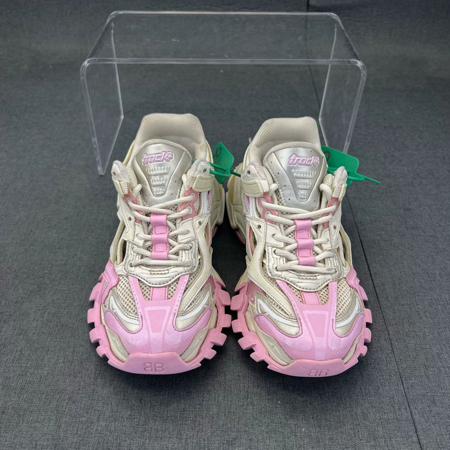 Balenciaga Balenciaga Track 2 White Pink Size 37 Size US 6 / IT 36 - 2 Thumbnail