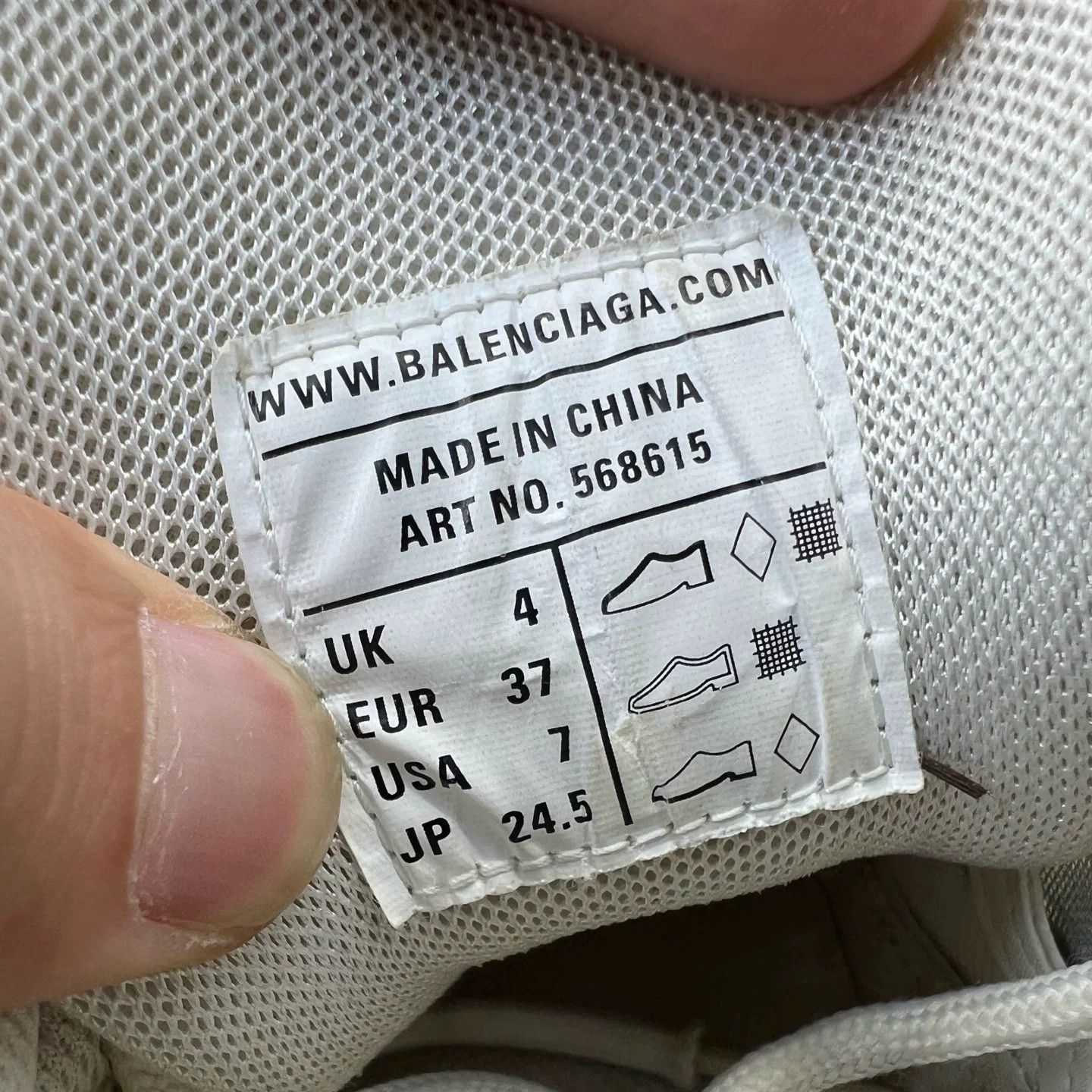 Balenciaga Balenciaga Track 2 White Pink Size 37 Size US 6 / IT 36 - 8 Thumbnail