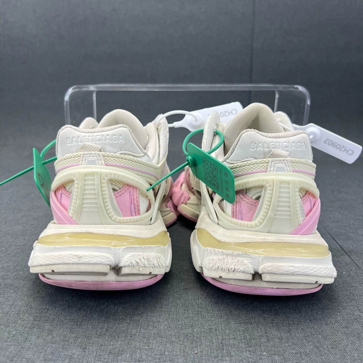 Balenciaga Balenciaga Track 2 White Pink Size 37 Size US 6 / IT 36 - 3 Thumbnail