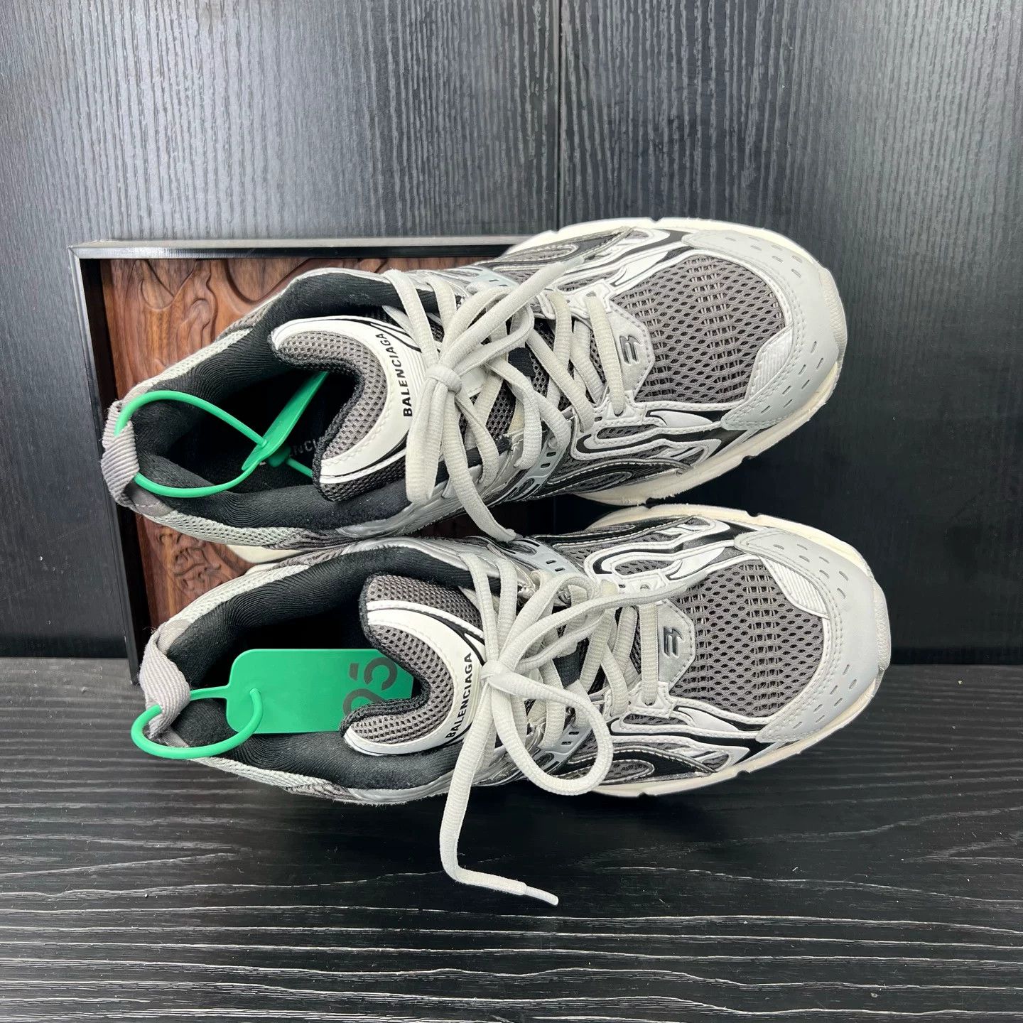 Balenciaga Balenciaga X-Pander Gray Sneakers Used Size US 5 / EU 37 - 5 Thumbnail