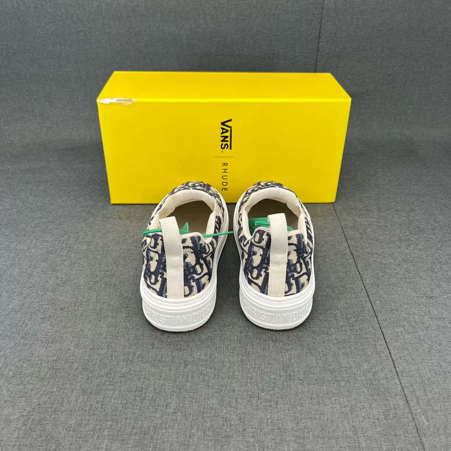 Dior Dior Solar Blue White All-over Print 35 Size US 4 / IT 34 - 3 Thumbnail