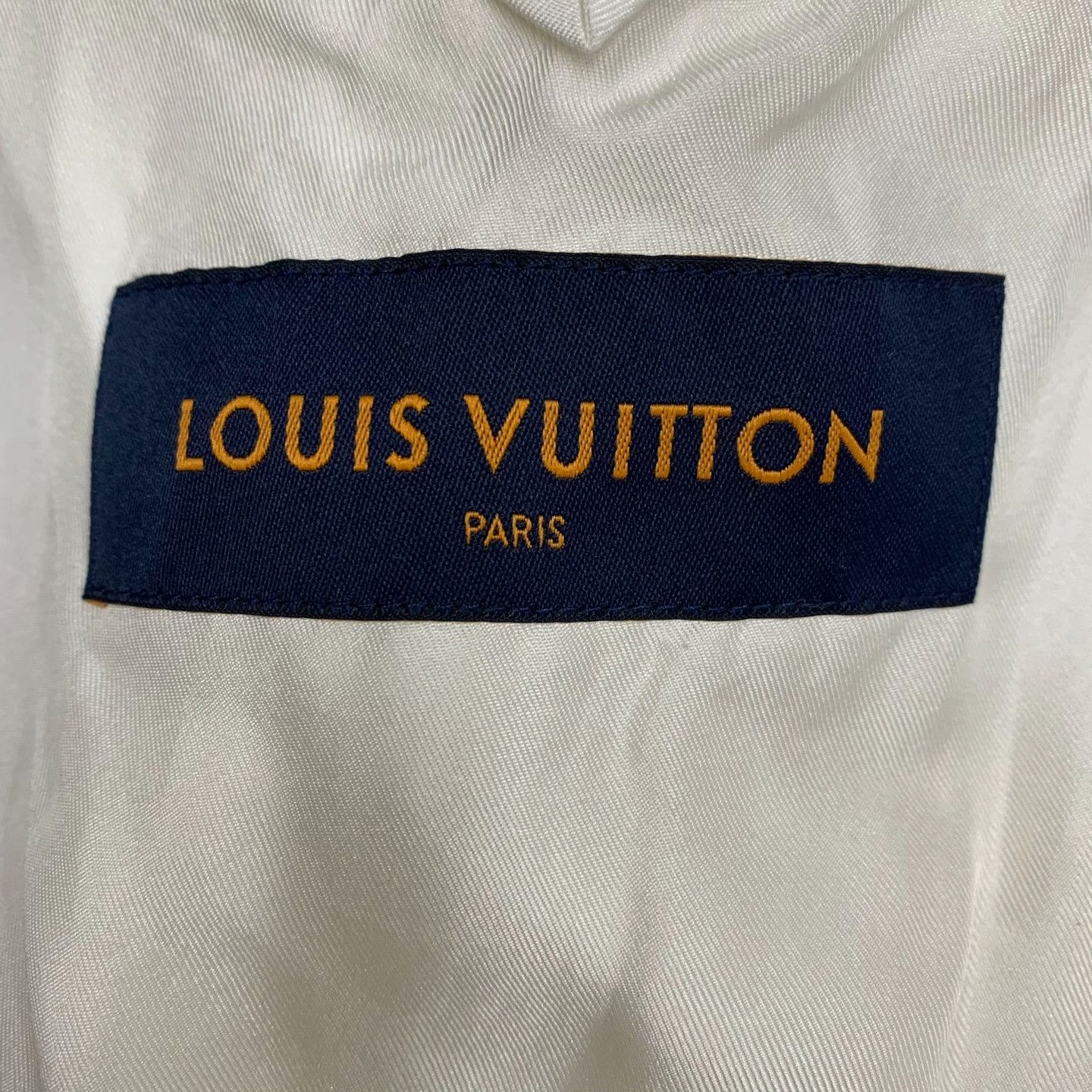 Louis Vuitton Louis Vuitton Beige Wool-Silk Suit Jacket Size US S / EU 44-46 / 1 - 4 Thumbnail