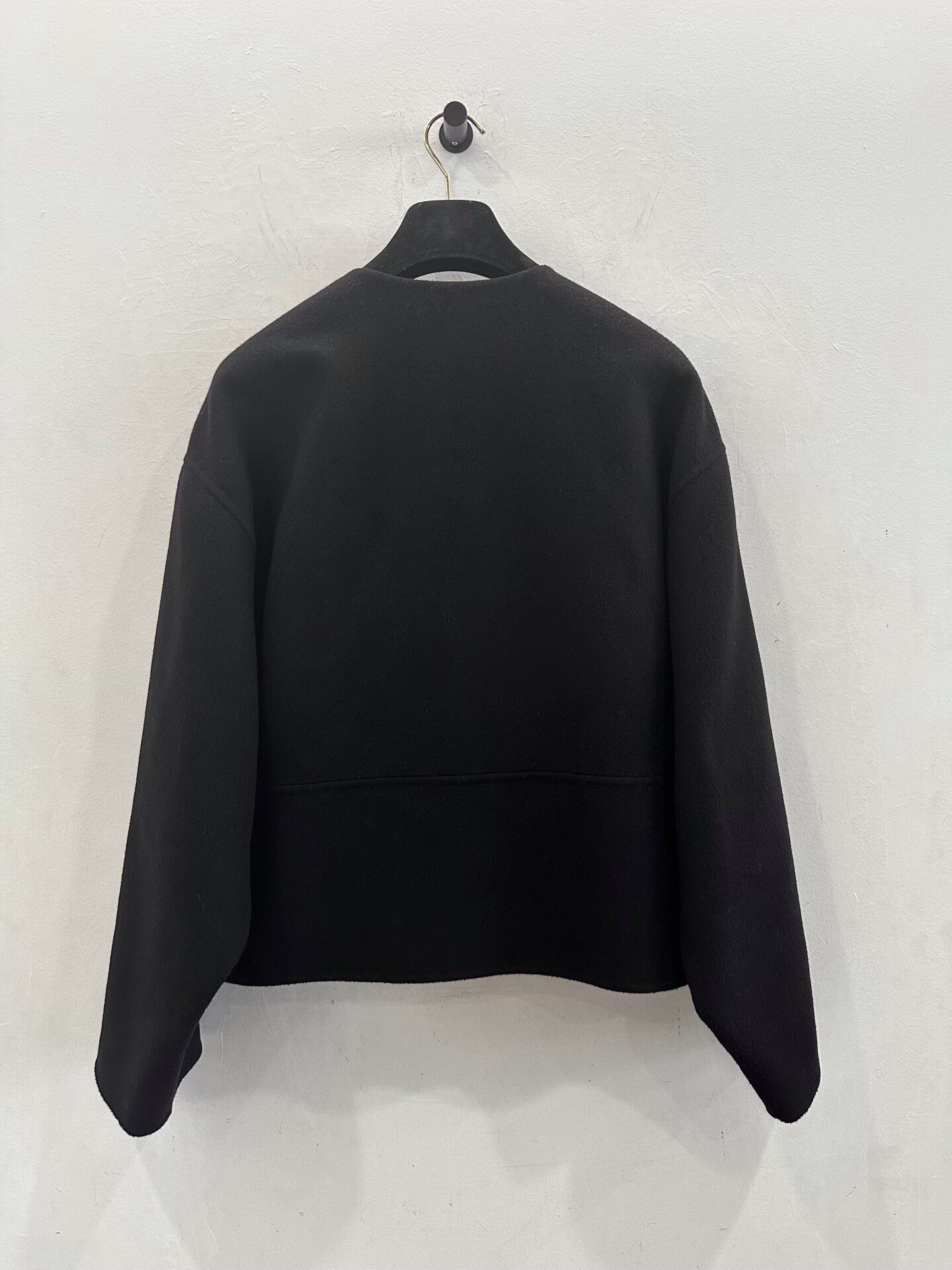 Loro Piana Loro Piana Black Asymmetric Cashmere Jacket Size XXS / US 00 / IT 34 - 2 Thumbnail